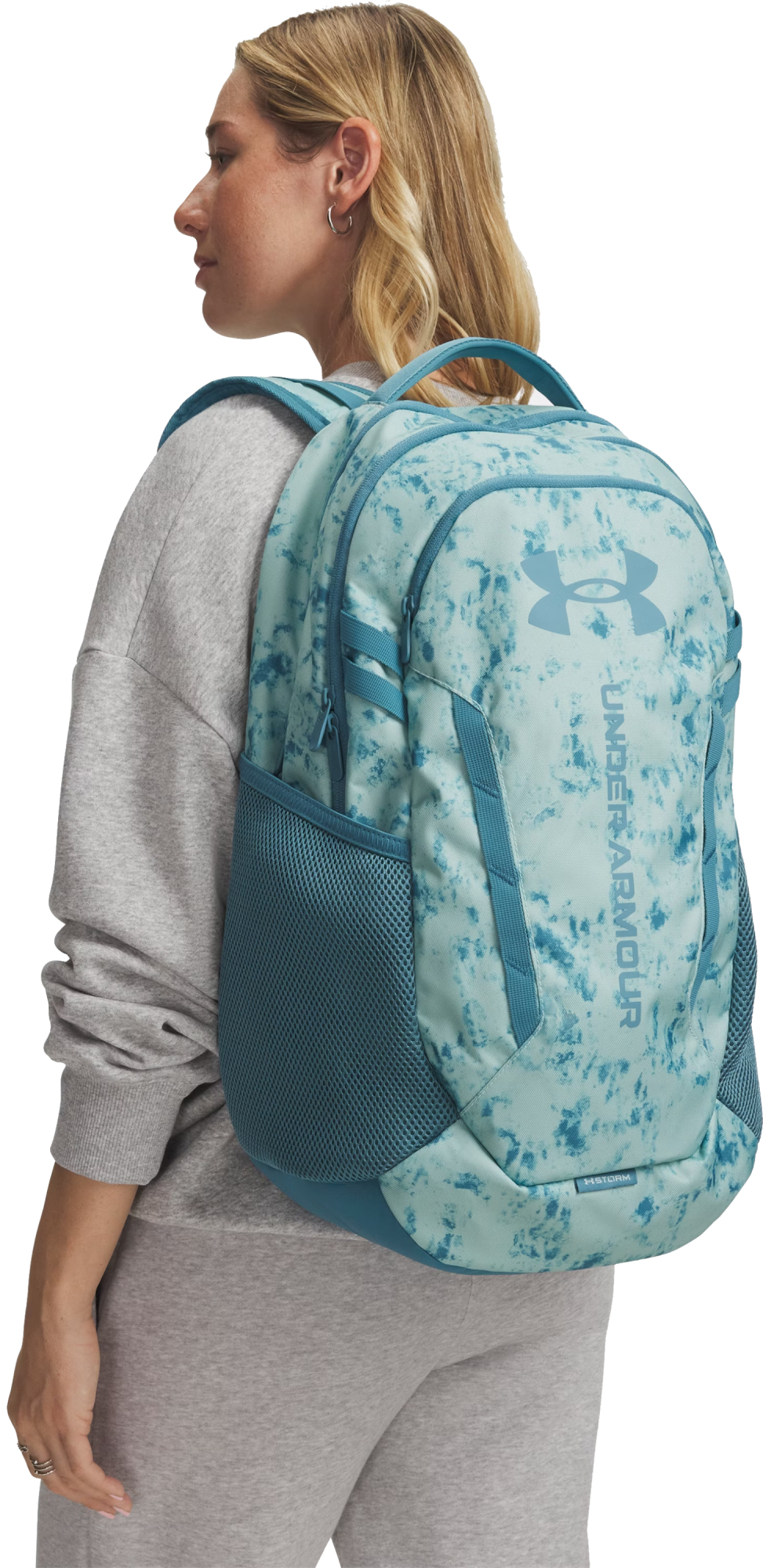 Рюкзак Under Armour Hustle 6.0 Backpack 29L 1384672-477 голубой фото 