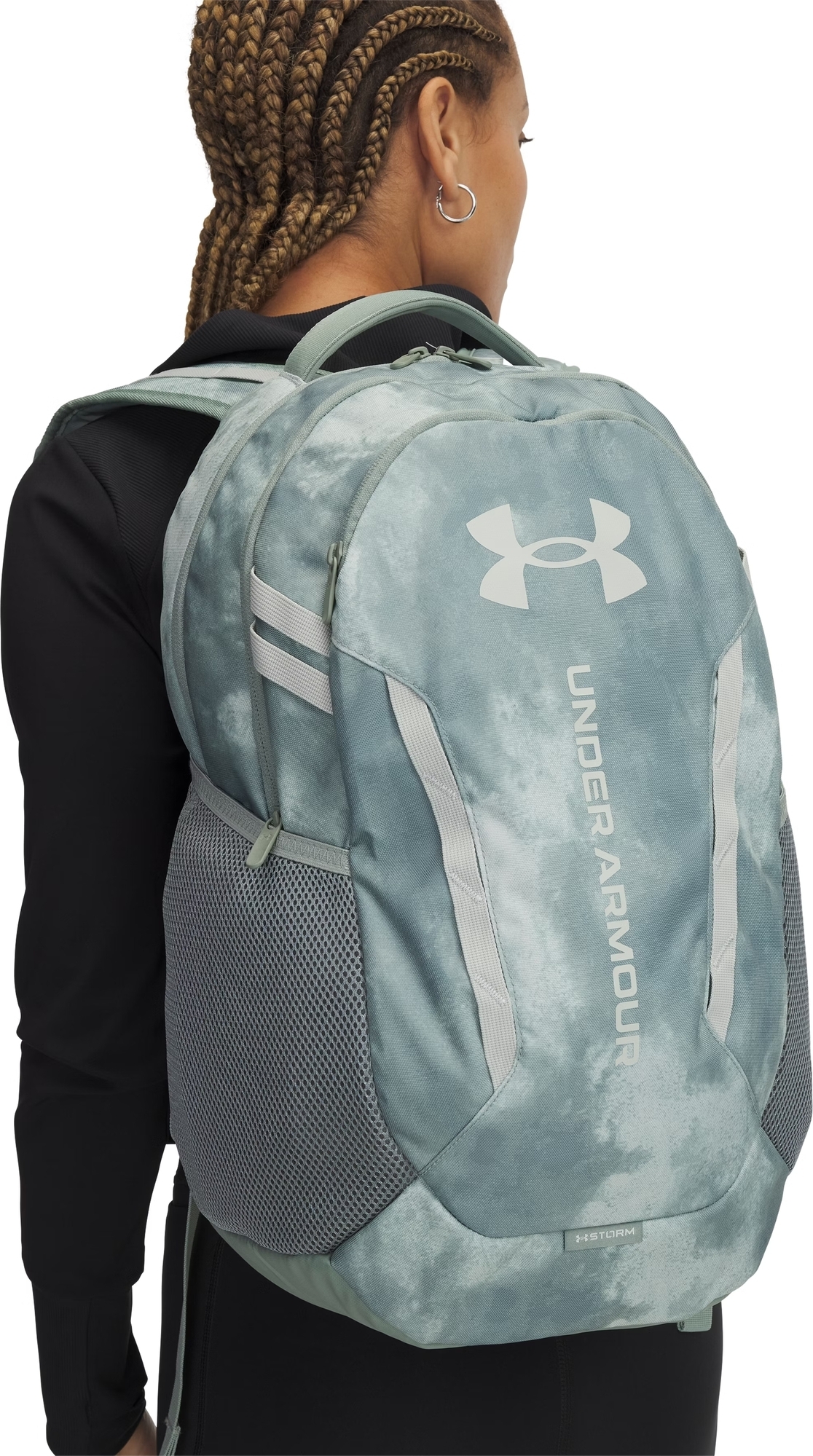 Рюкзак Under Armour Hustle 6.0 Backpack 29L 1384672-348 мятный фото 