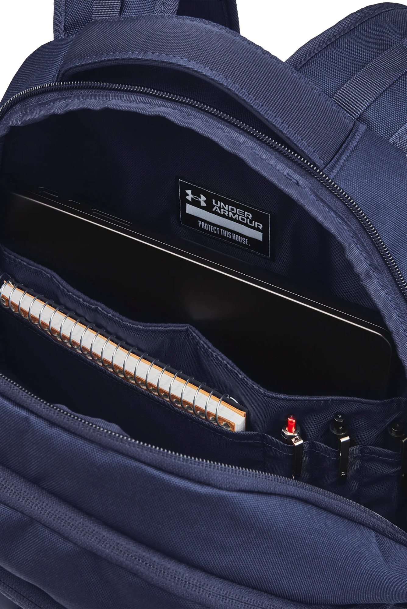 Рюкзак Under Armour Hustle 6.0 Backpack 29L 1384672-411 синий фото 