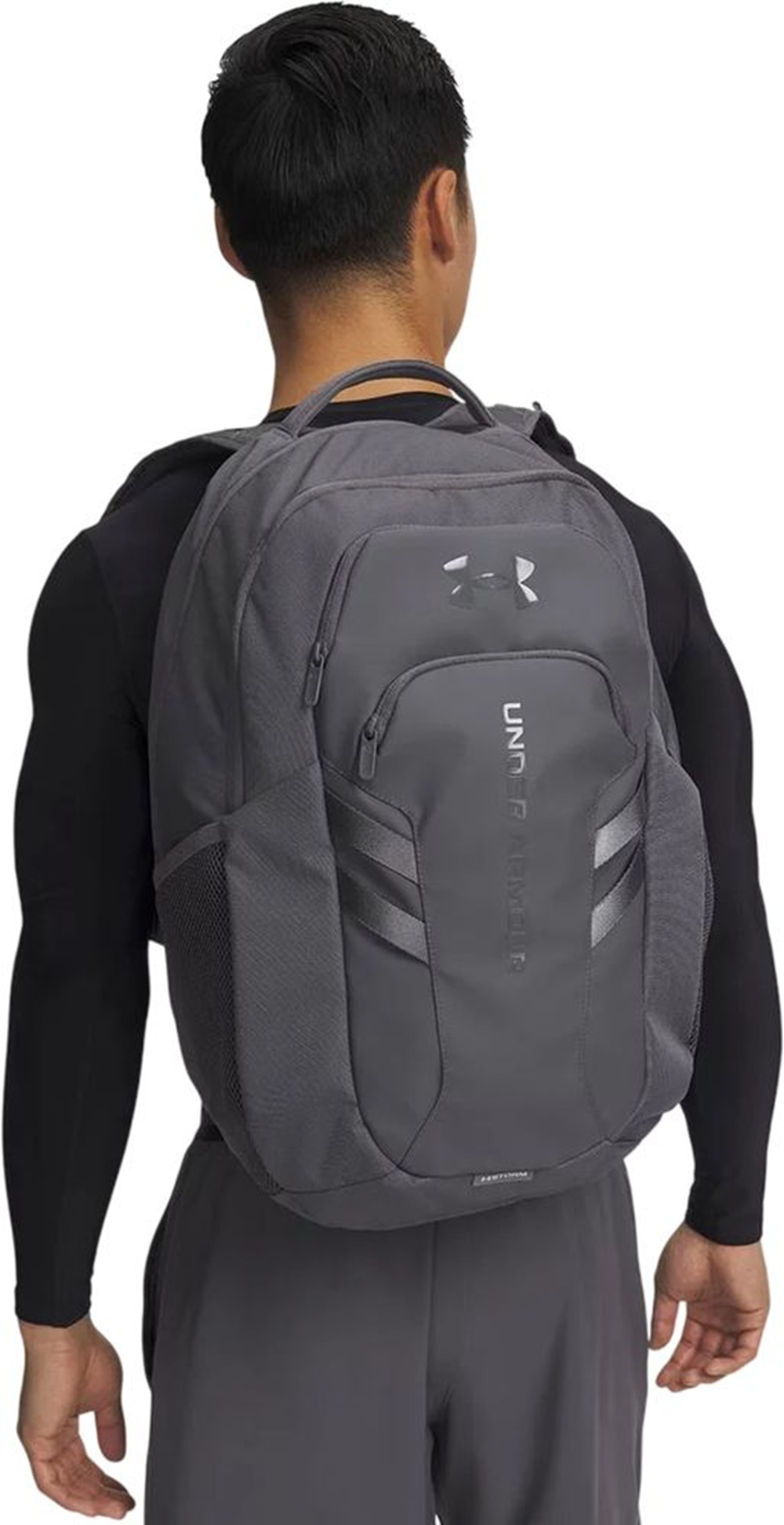 Рюкзак Under Armour Hustle Pro 6.0 Backpack 31L 1384671-025 серый фото 