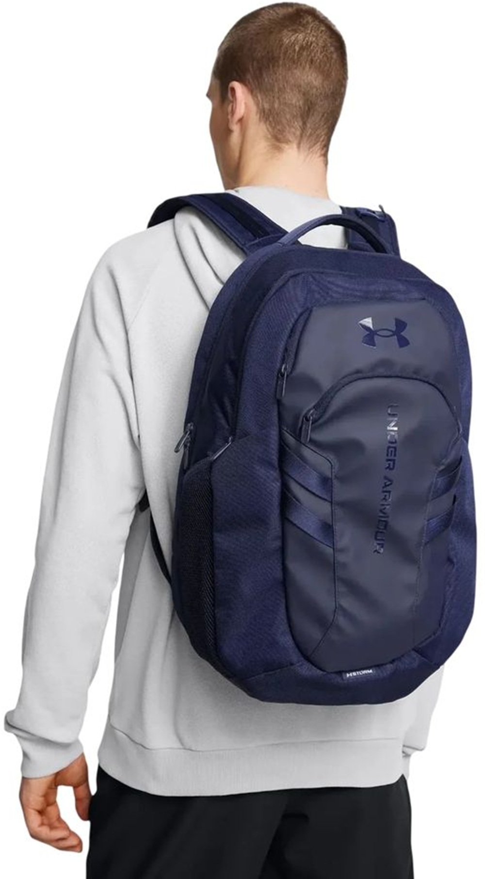 Рюкзак Under Armour Hustle Pro 6.0 Backpack 31L 1384671-410 темно-синий фото 