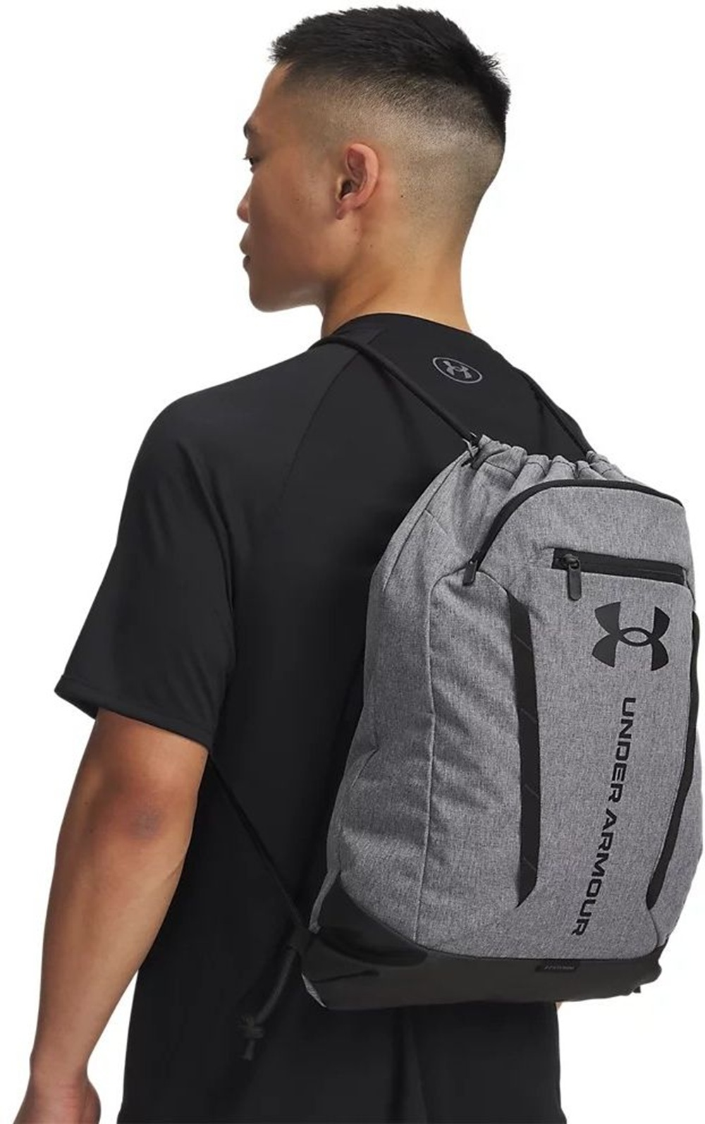 Рюкзак Under Armour Hustle Sackpack 22L 6000519-025 серый фото 