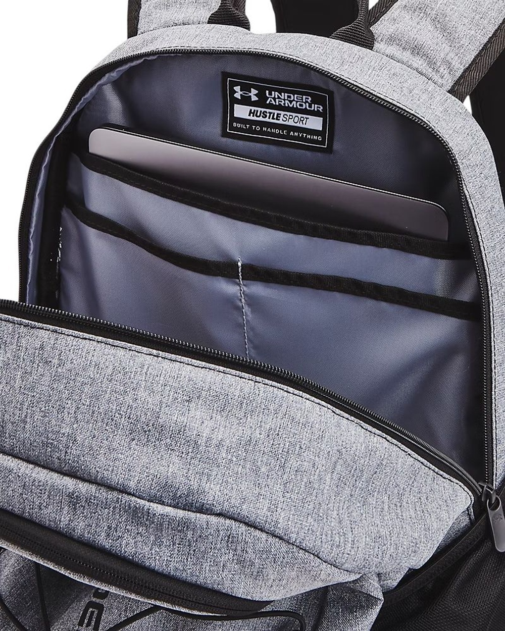 Рюкзак Under Armour Hustle Sport Backpack 26L 1364181-012 серый фото 