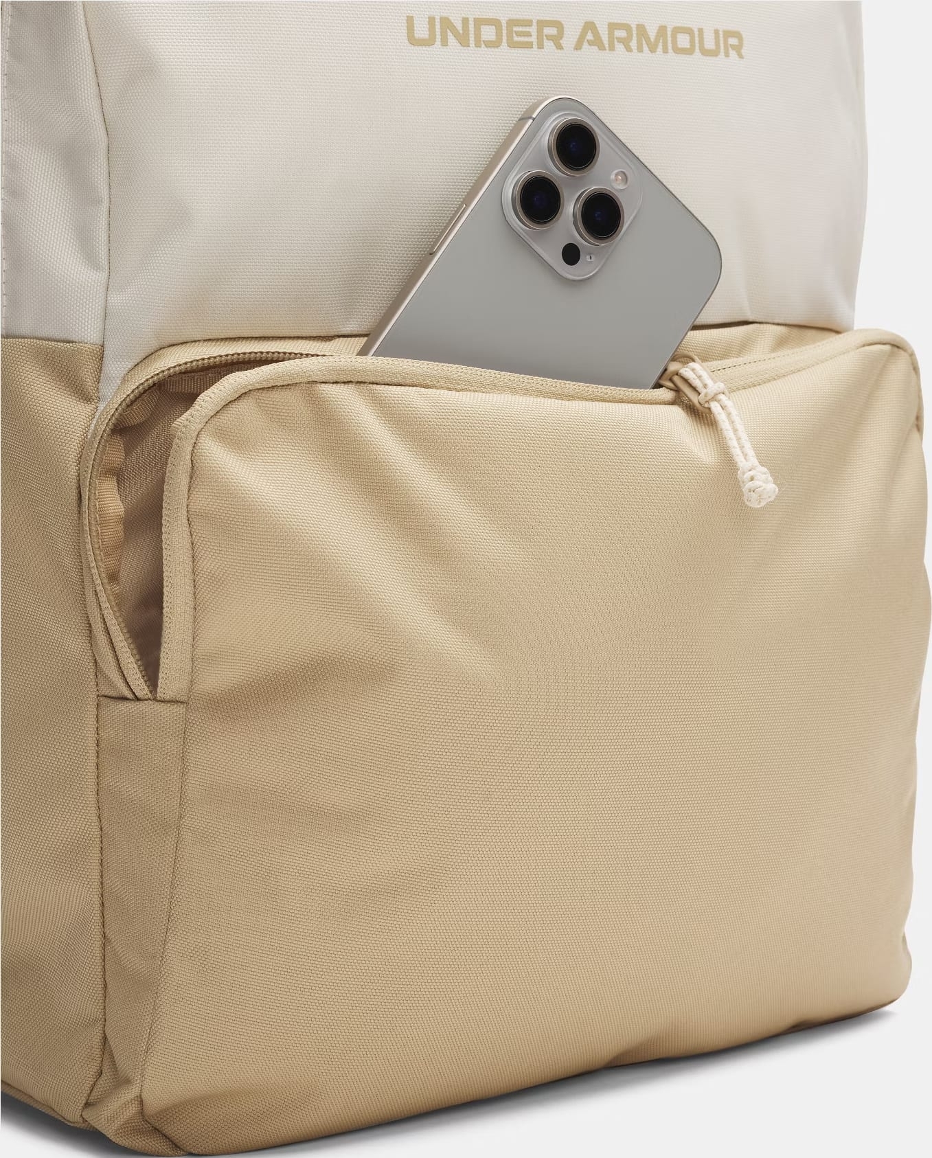 Рюкзак Under Armour Loudon Backpack 25L 1378415-279 бежевийфото