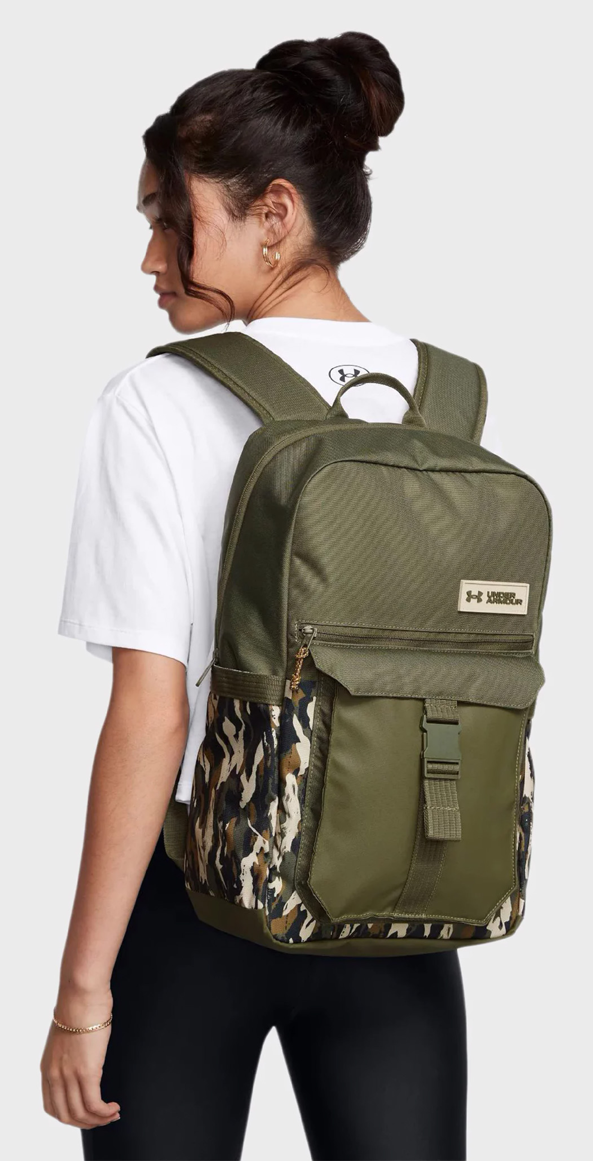 Рюкзак Under Armour Triumph Campus BP 23L 1384462-390 оливковийфото