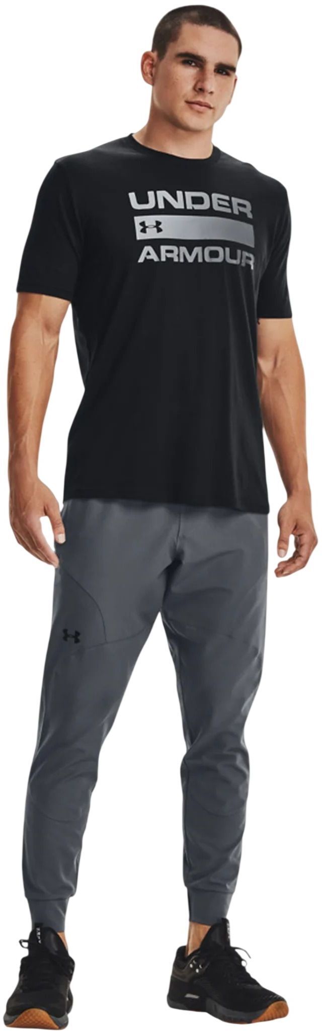 Спортивні штани Under Armour UA UNSTOPPABLE JOGGERS 1352027-012 2XL сіріфото