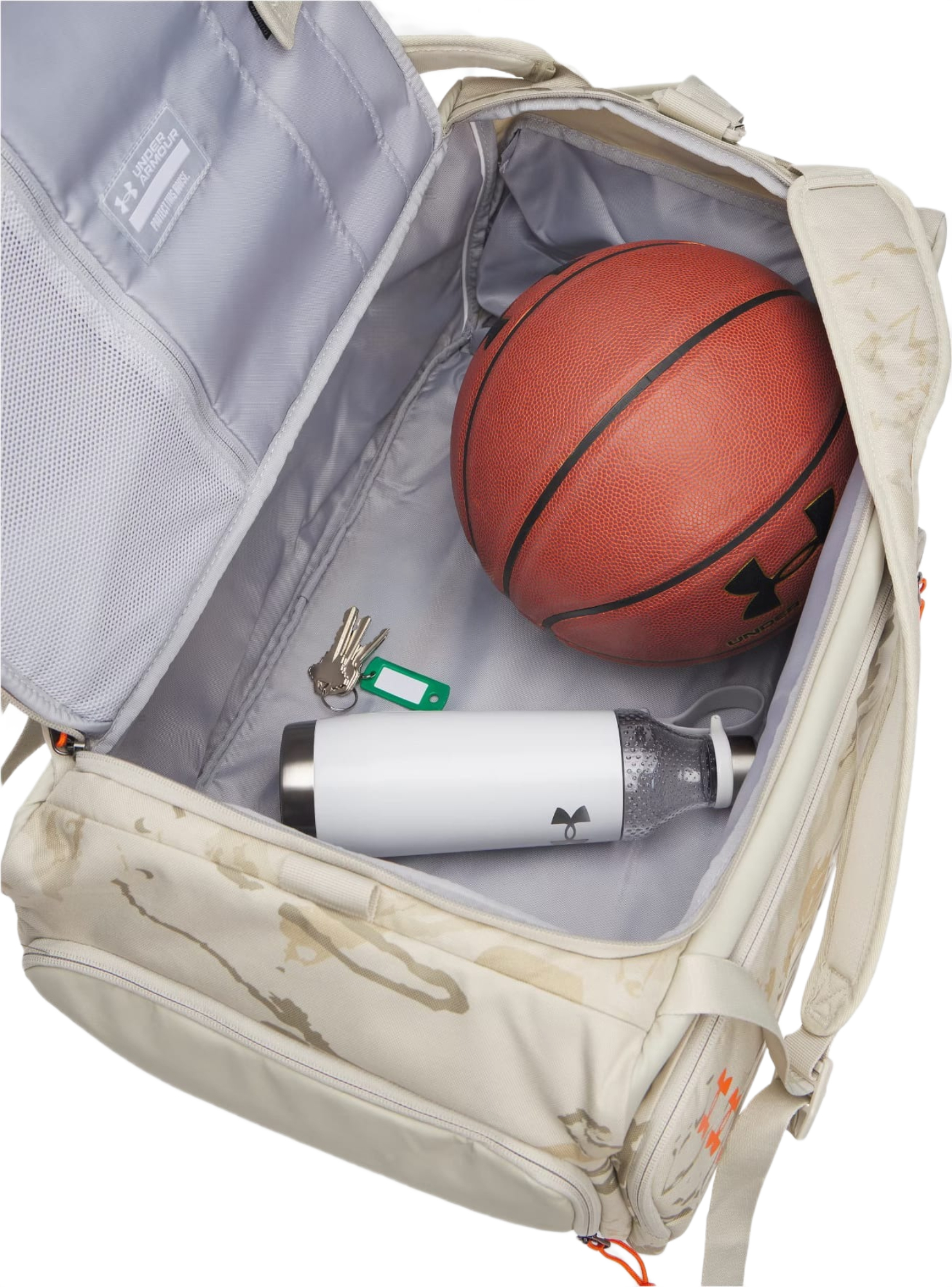 Рюкзак Under Armour Contain Duo MD BP Duffle 50L 1381919-289 бежевый фото 