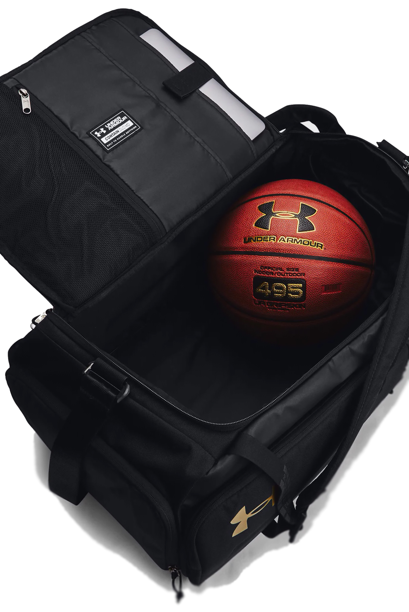 Рюкзак Under Armour Contain Duo MD BP Duffle 50L 1381919-001 черный фото 