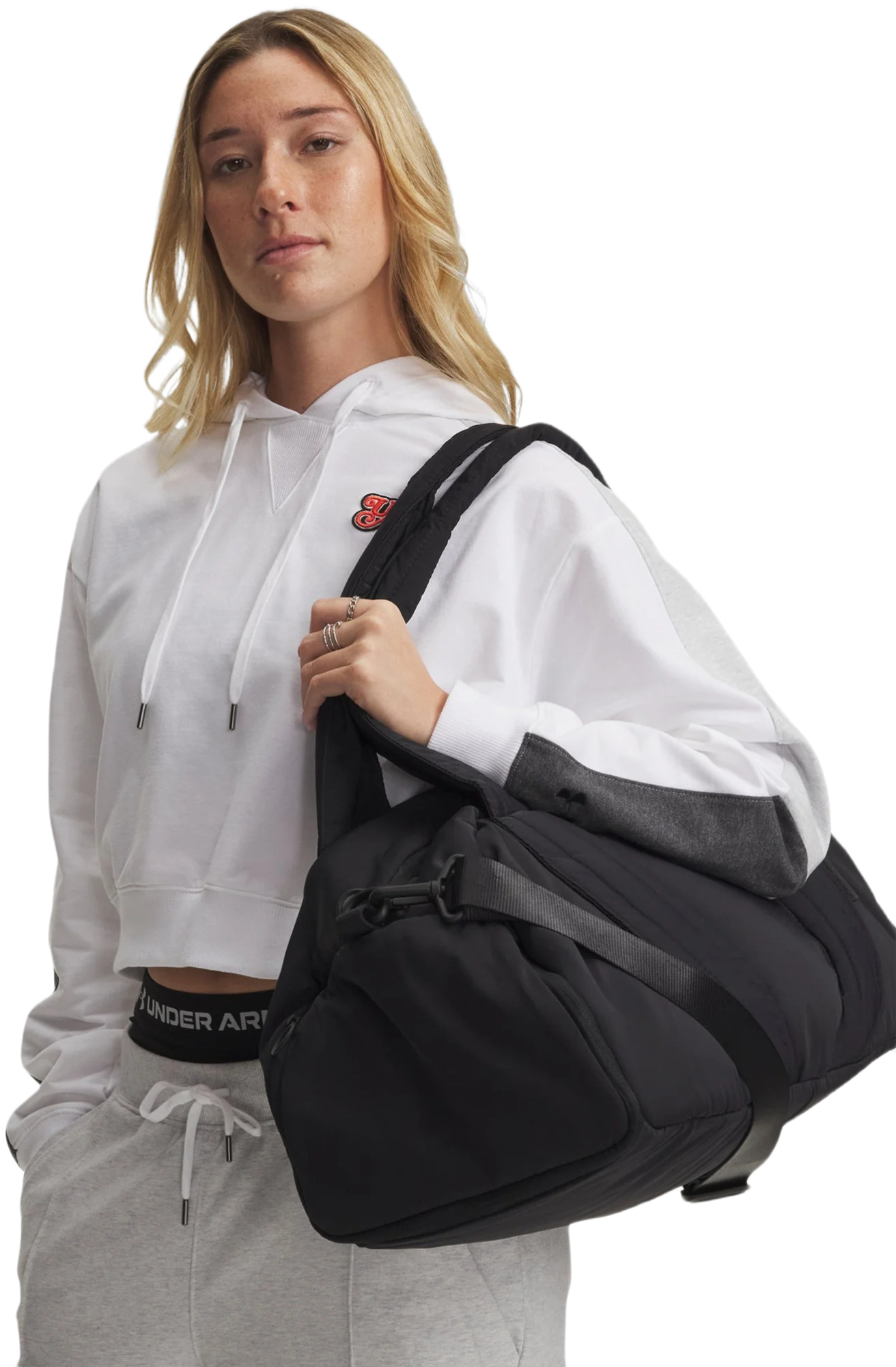 Сумка Under Armour Studio Soft Duffle 35L 6009628-001 черная фото 