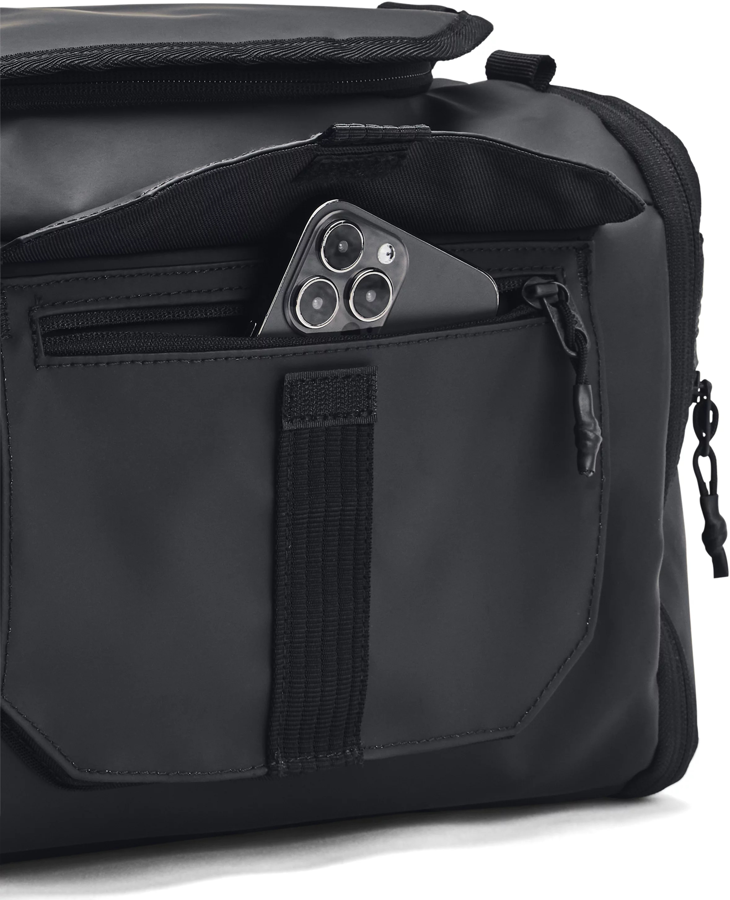 Рюкзак-сумка Under Armour Triumph Backpack Duffle 48L 1384664-001 чорнафото