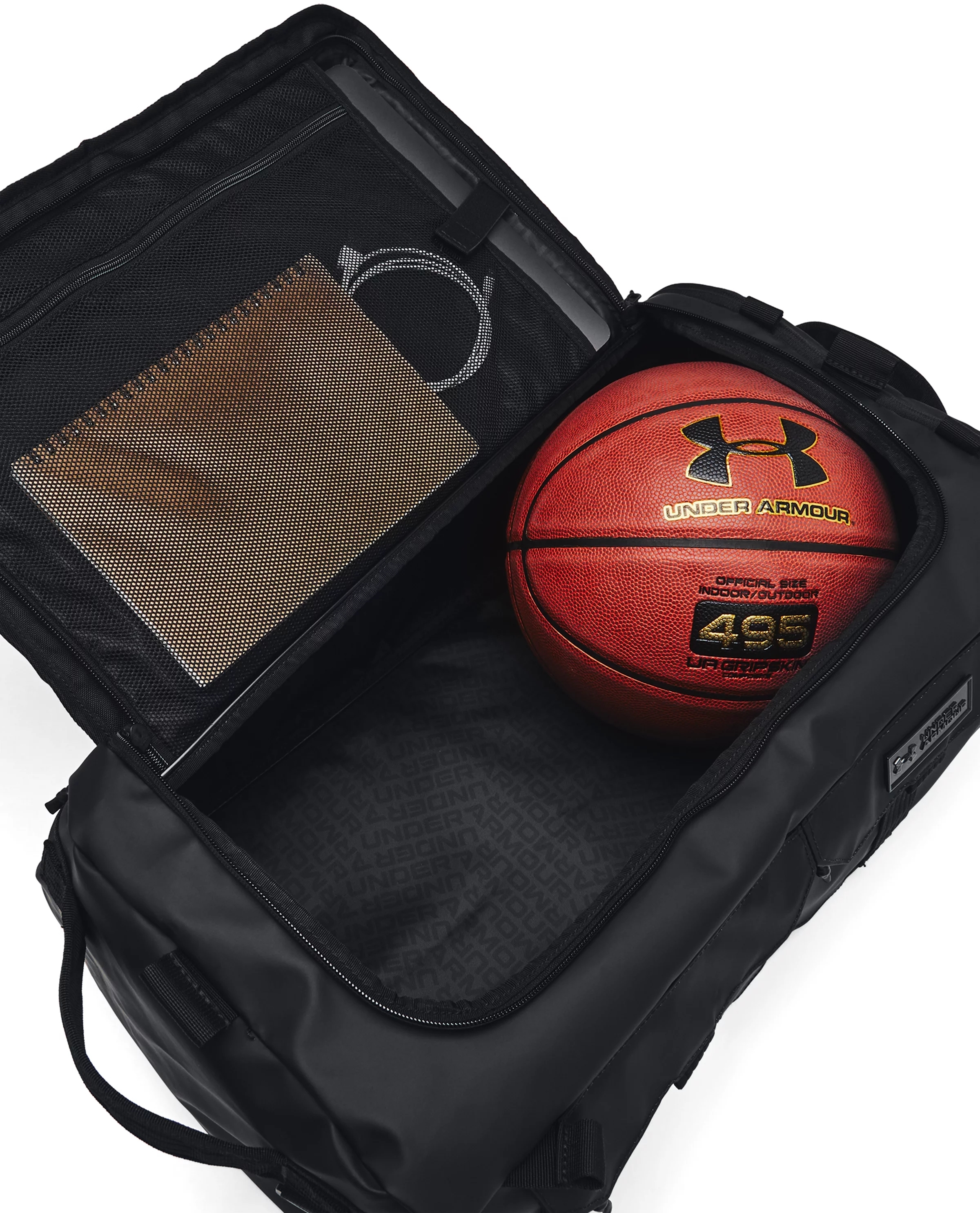 Рюкзак-сумка Under Armour Triumph Backpack Duffle 48L 1384664-001 чорнафото
