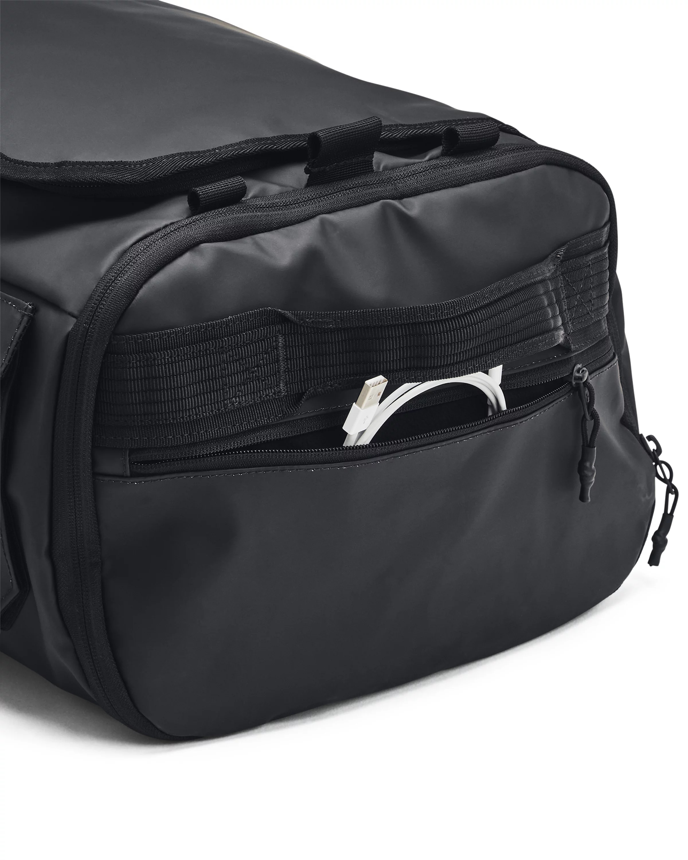 Рюкзак-сумка Under Armour Triumph Backpack Duffle 48L 1384664-001 чорнафото