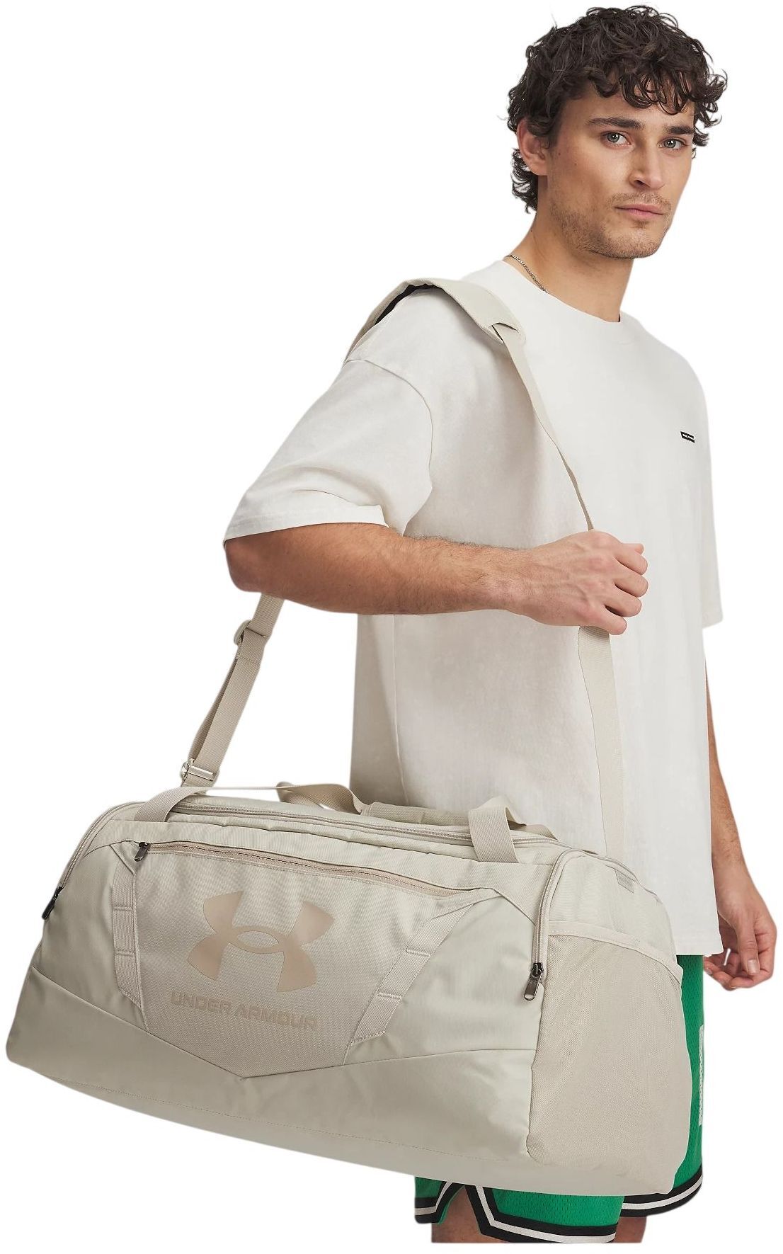 Сумка Under Armour Undeniable 5.0 Duffle MD 1369223-290 бежевая фото 