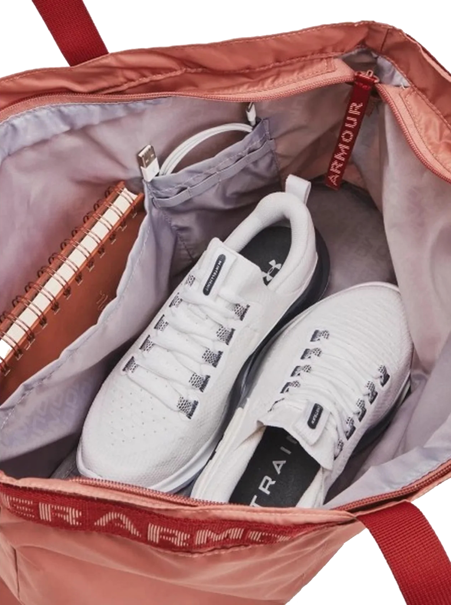 Сумка Under Armour Favorite Tote 25L 1369214-696 розовая фото 