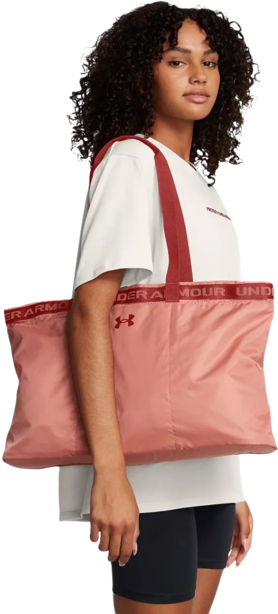 Сумка Under Armour Favorite Tote 25L 1369214-696 розовая фото 