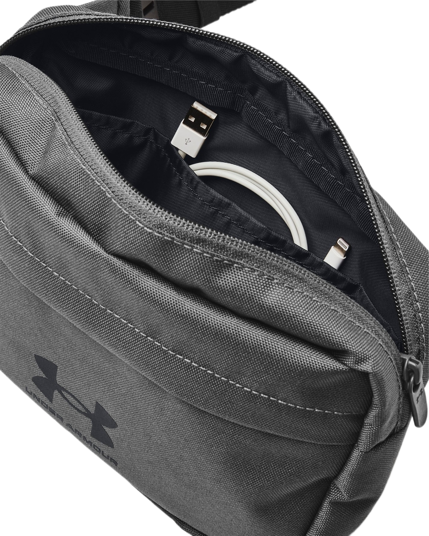 Сумка Under Armour Loudon Lite WB Xbody 2L 1381914-025 серая фото 