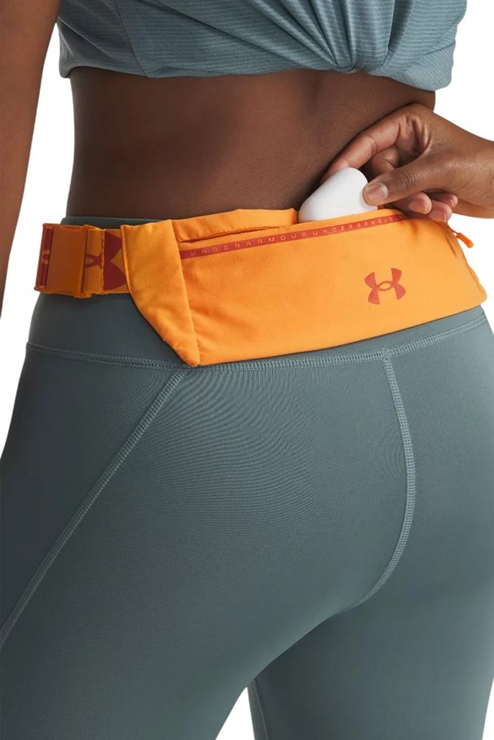 Сумка Under Armour Velociti Run Belt 1388914-793 оранжевая фото 