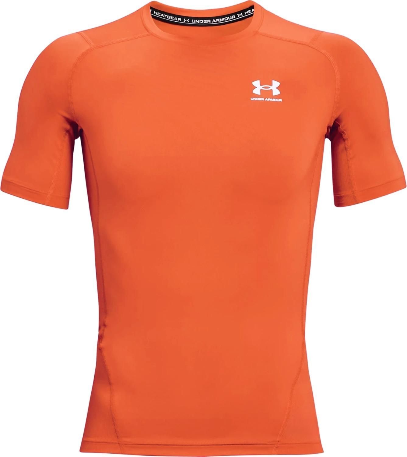 Футболка компресійна Under Armour HG Armour Comp SS 1361518-847 S помаранчева фото3