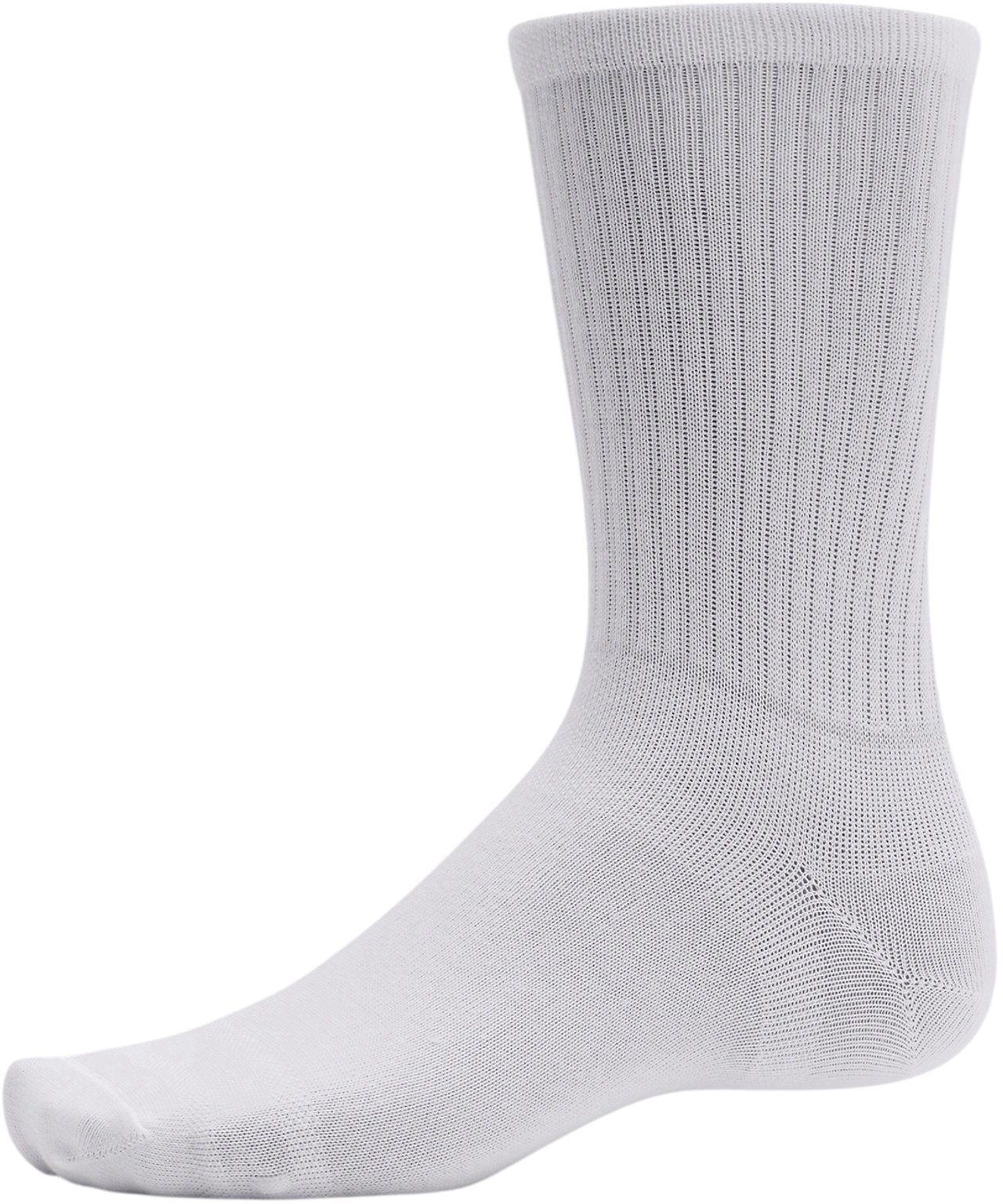 Набор носков Under Armour Essential 6pk Crew 1387058-100 L 6 шт. белые фото 4