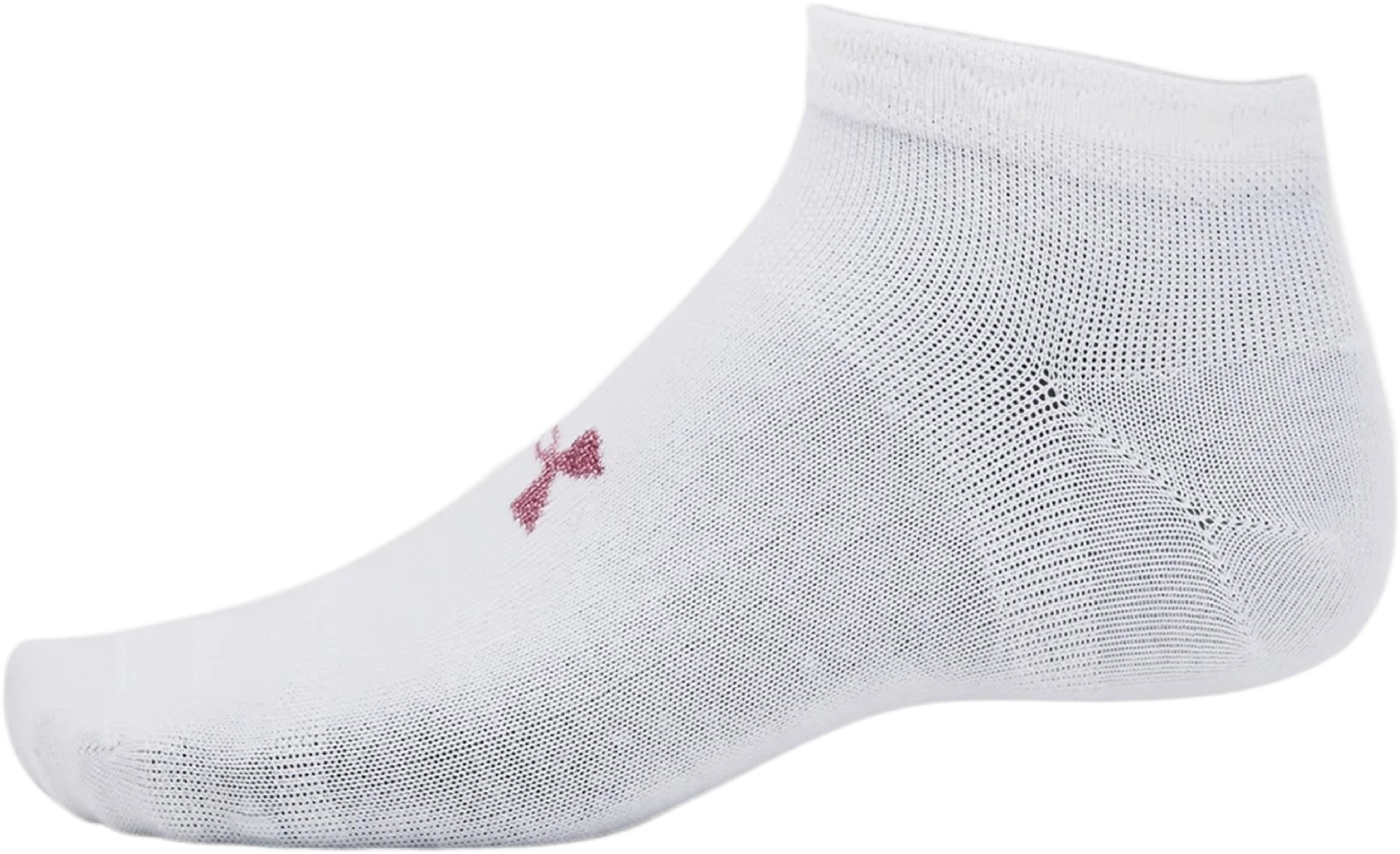 Набор носков Under Armour Essential Low Cut 3pk 1382958-100 L 3 шт. белые фото 