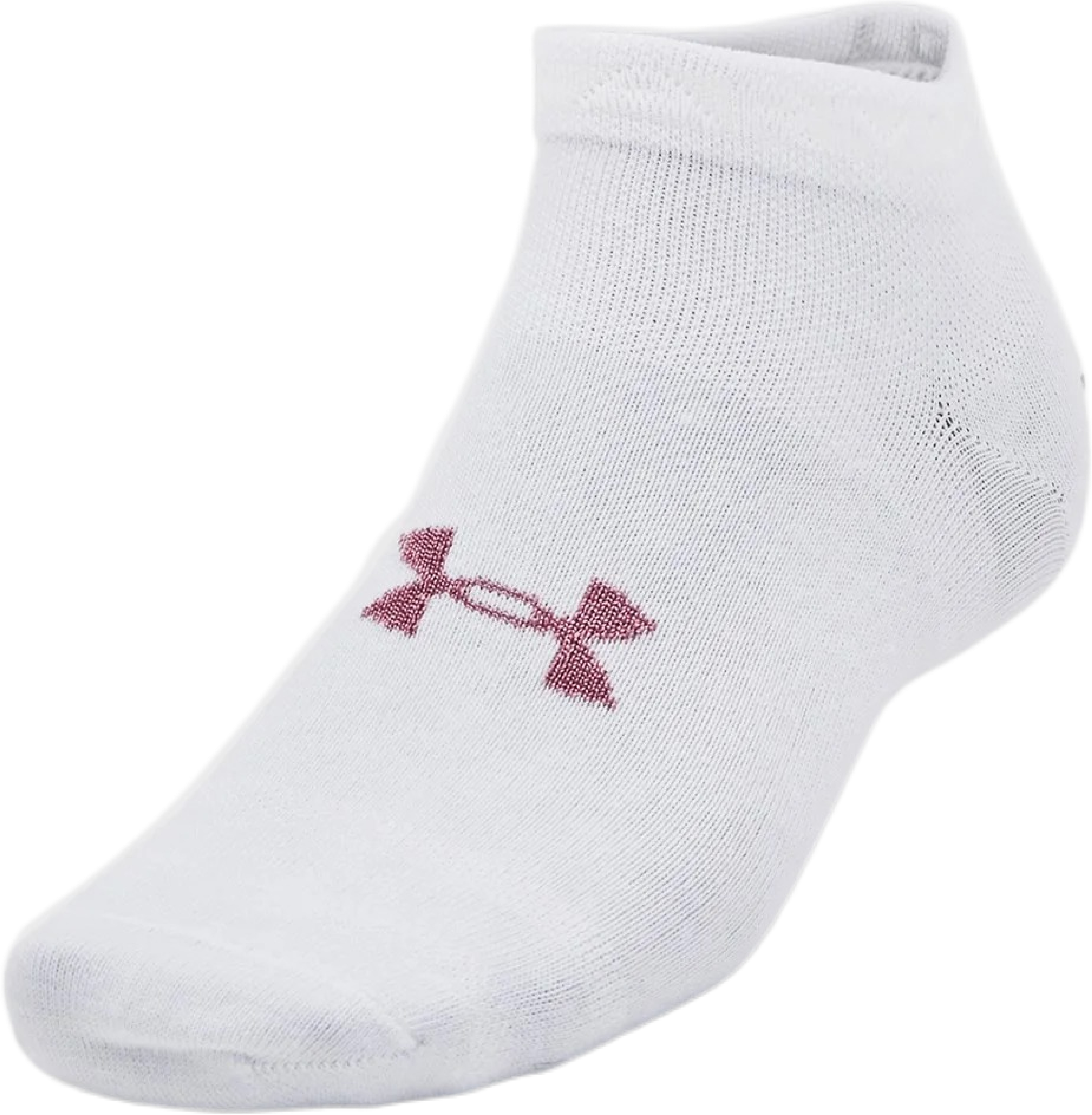 Набор носков Under Armour Essential Low Cut 3pk 1382958-100 XL 3 шт. белые фото 3