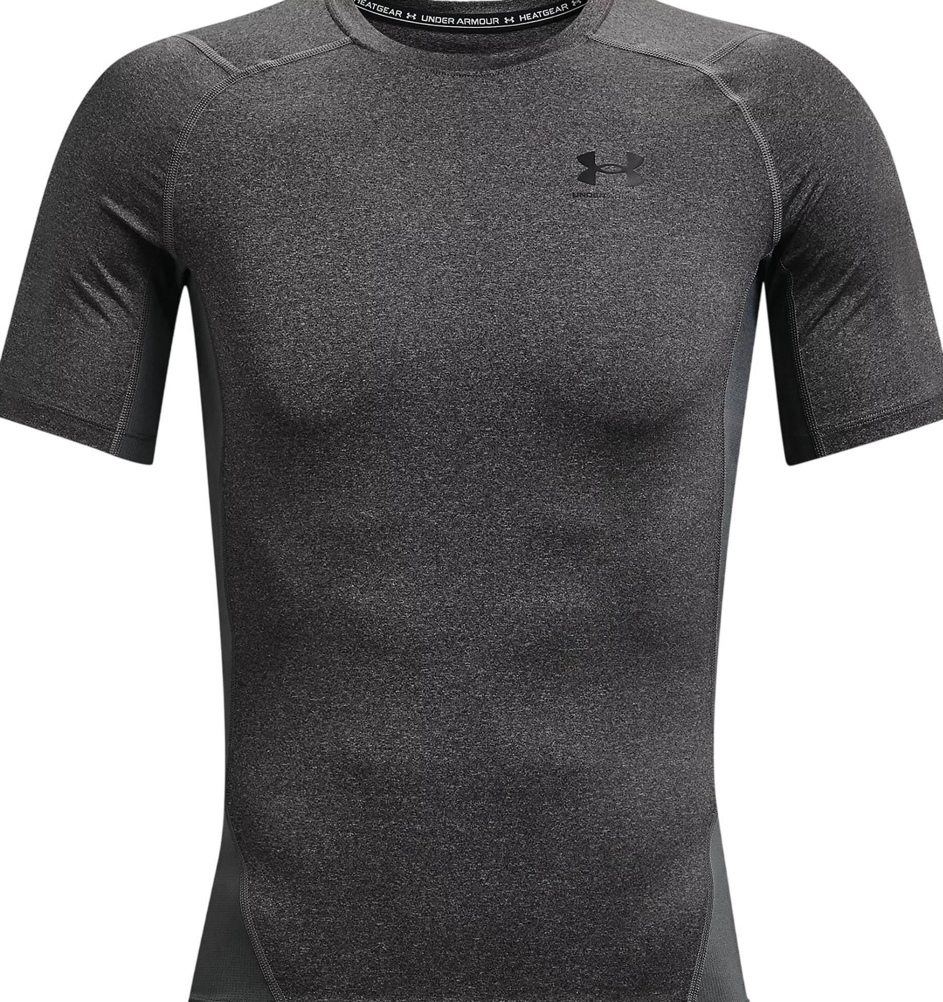 Футболка компресійна Under Armour HG Armour Comp SS 1361518-090 S сіра фото4