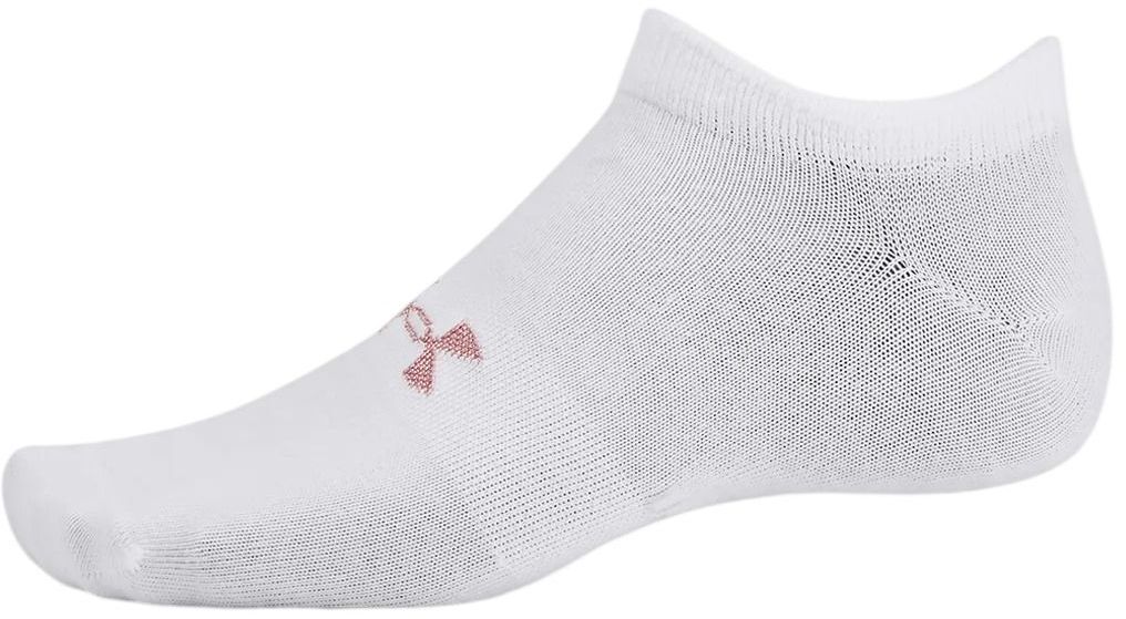 Набо носков Under Armour Essential No Show 3pk 1361459-100 M 3 шт. белые фото 
