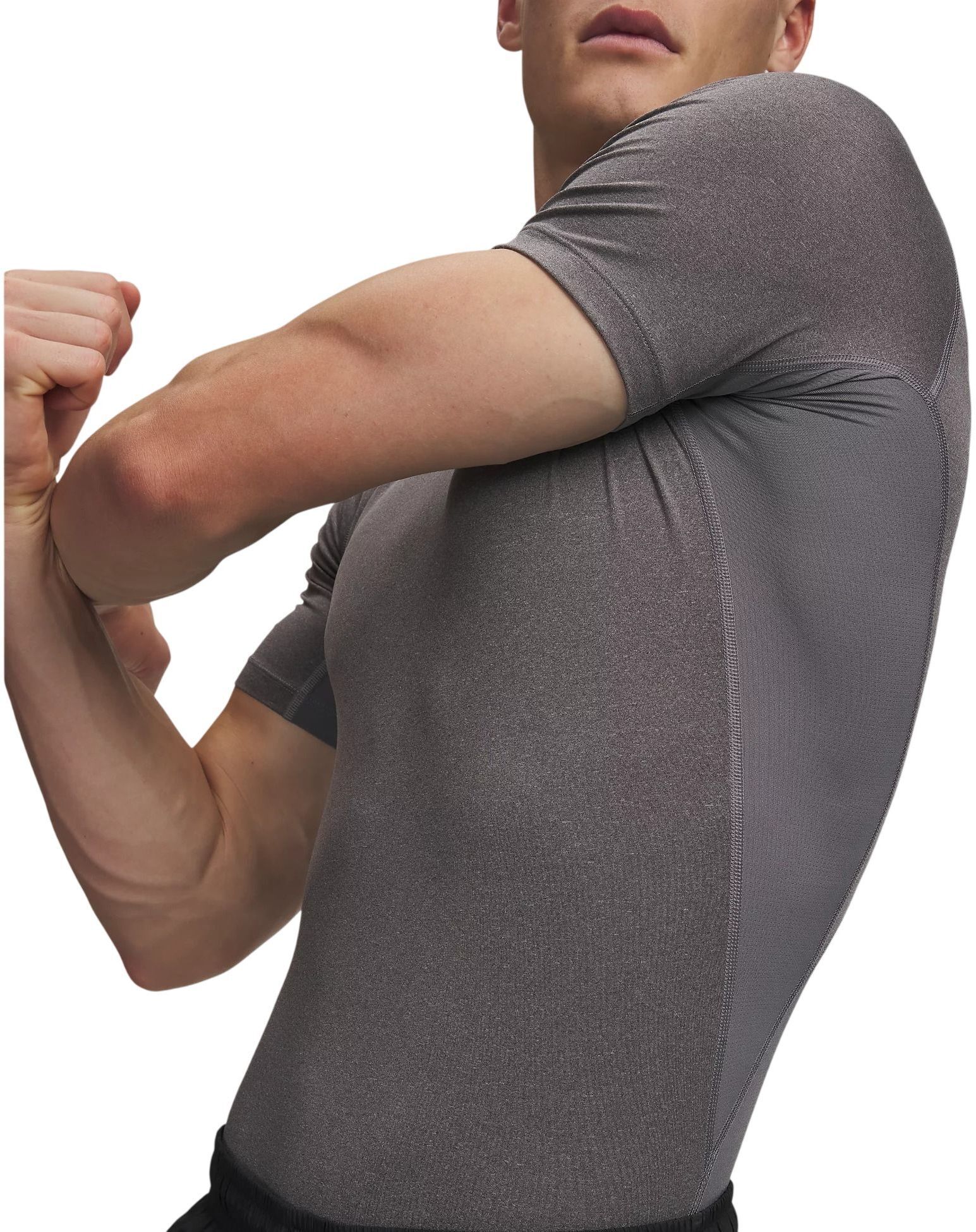 Футболка компресійна Under Armour HG Armour Comp SS 1361518-090 2XL сіра фото3