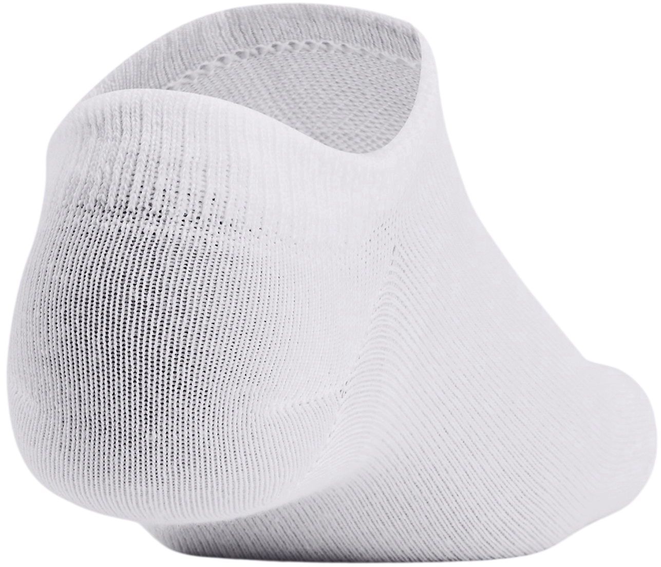 Набор носков Under Armour Essential No Show 6pk 1382611-100 L 6 шт. белые фото 