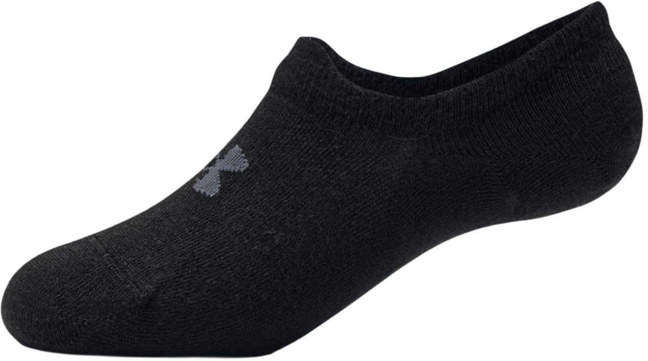 Набор носков Under Armour Essential UltraLowTab 3pk 1351784-002 M 3 шт. черные фото 3