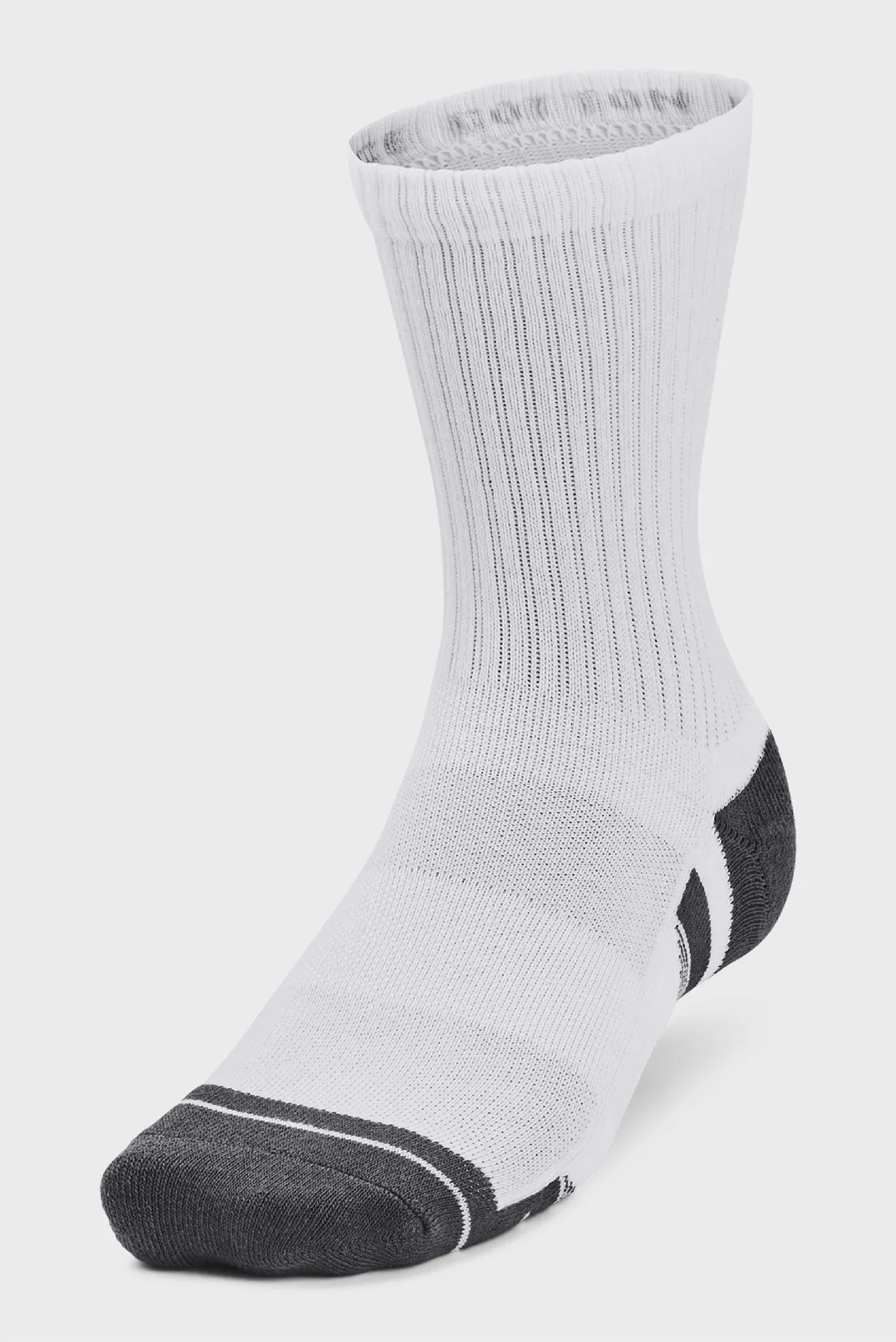 Носки Under Armour Performance Cotton 3p Mid 1379530-100 L белые фото 