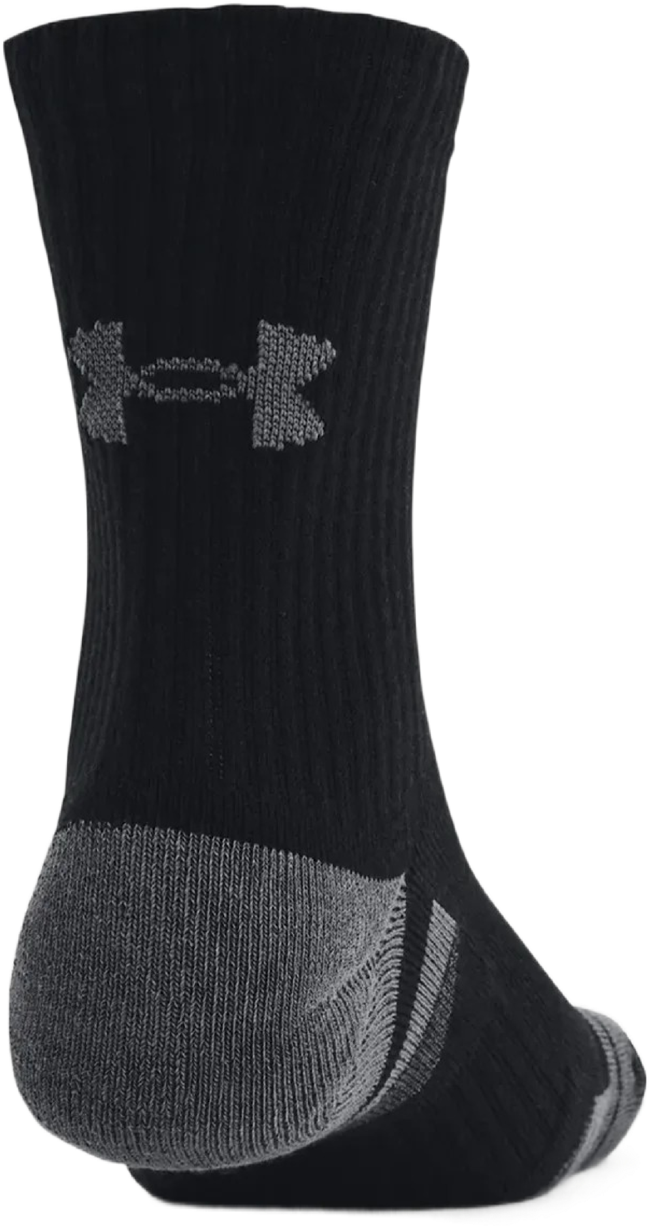 Носки Under Armour Performance Cotton 3p Mid 1379530-001 XL черные фото 
