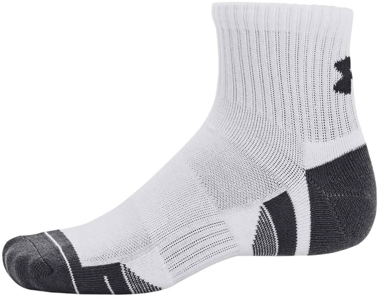 Носки Under Armour Performance Cotton 3p Qtr 1379528-100 M белые фото 