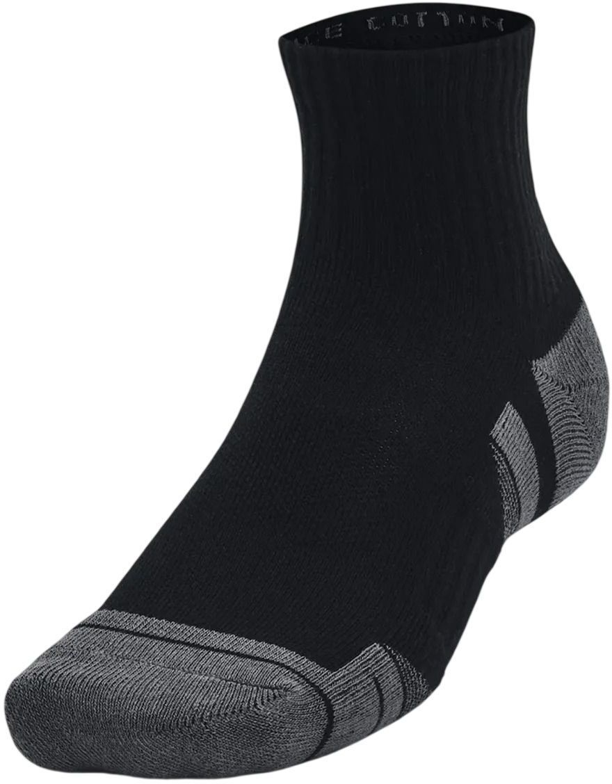 Носки Under Armour Performance Cotton 3p Qtr 1379528-001 M черные фото 