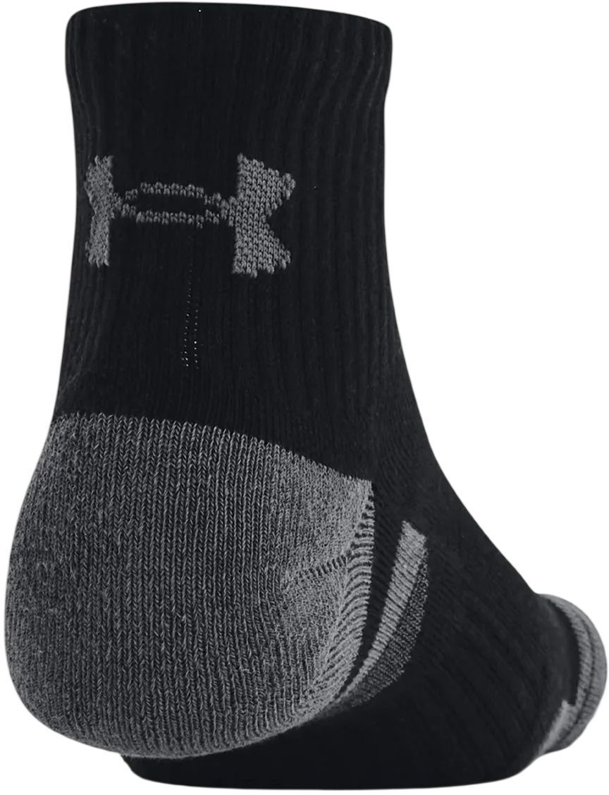 Носки Under Armour Performance Cotton 3p Qtr 1379528-001 M черные фото 