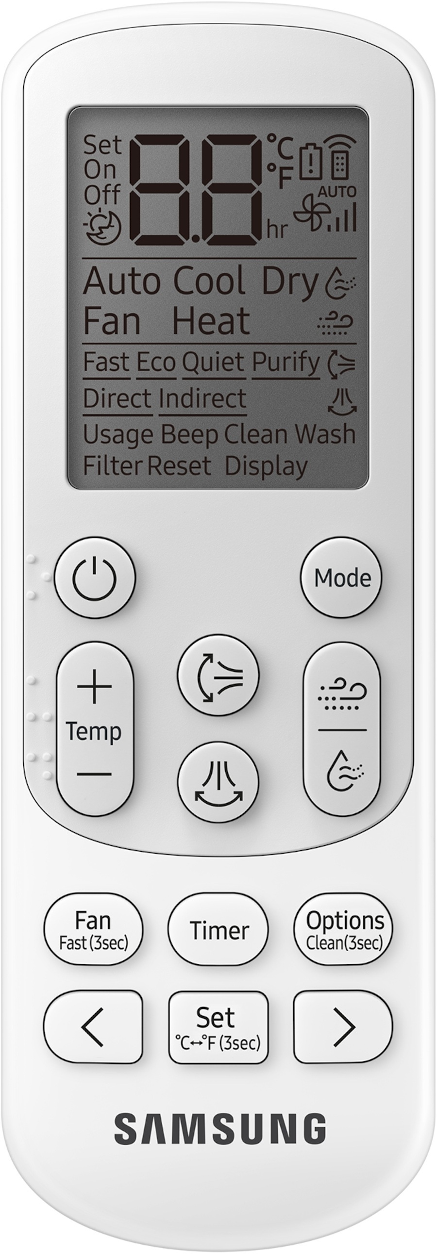 Кондиционер Samsung AR70F12C1BBNUA фото 