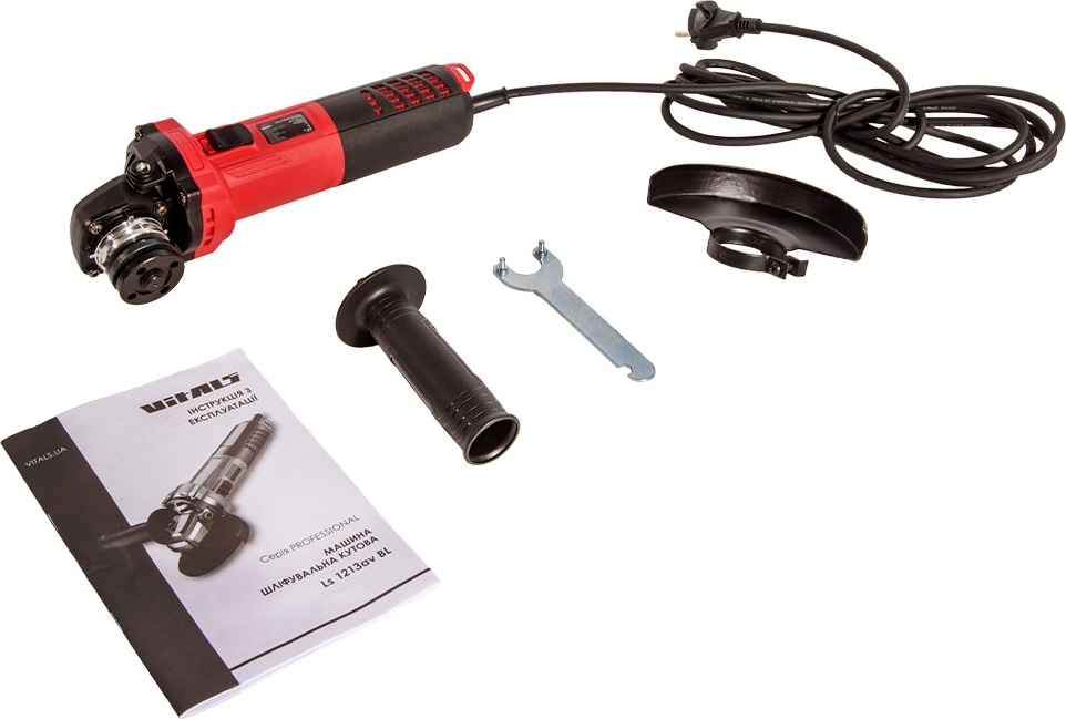 Шлифмашина угловая Vitals Professional Ls 1213av BL 1300В (235982) фото