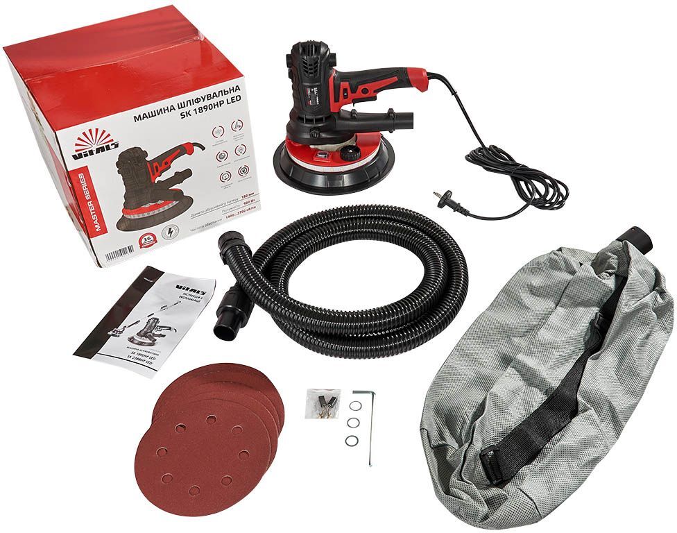 Шлифмашина для стен Vitals Master SK 1890HP led 900Вт (191164) фото