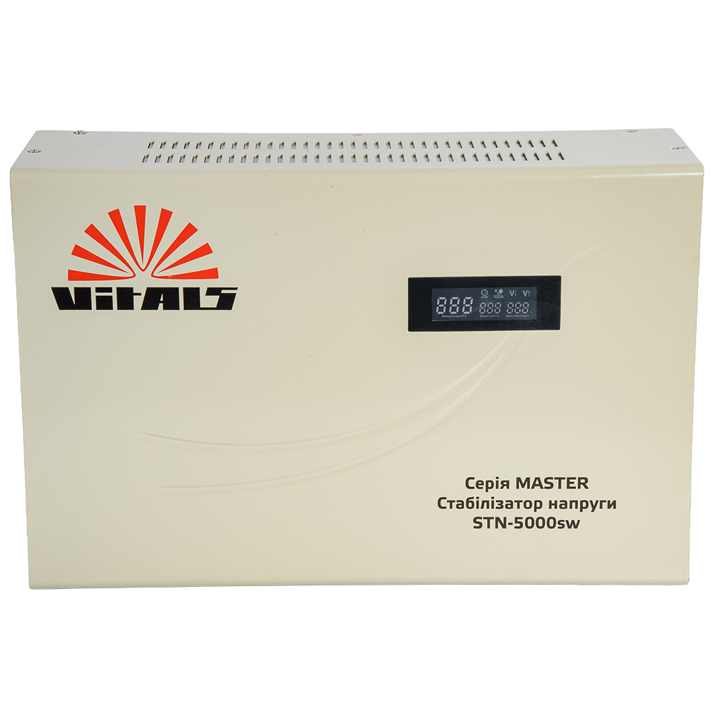Стабилизатор напряжения Vitals Master STN-5000sw 3000 Вт (246603) фото 