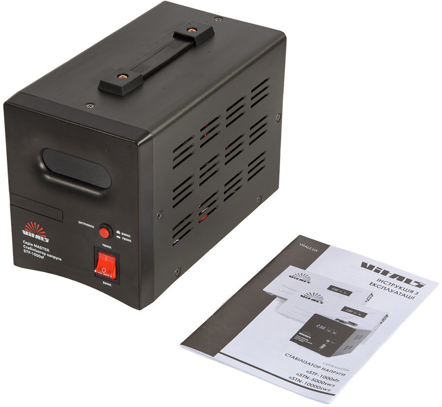 Стабилизатор напряжения Vitals Master STF-1000sf 600 Вт (246602) фото 