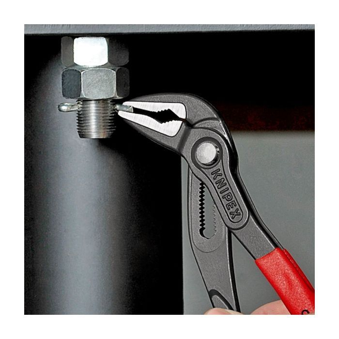Клещи сантехнические KNIPEX Cobra, утонченные губки 0-42мм, 250мм (87-51-250) фото 7