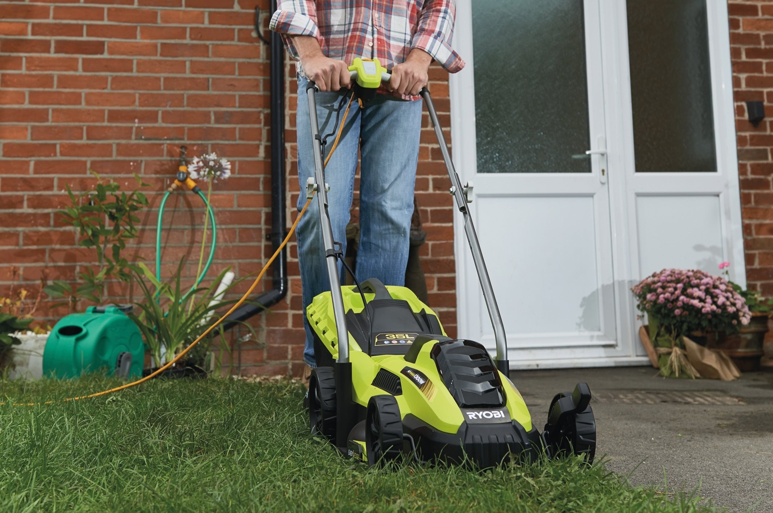 Газонокосилка электрическая Ryobi RLM13E33S 1300Вт 35л 5133002343_44 фото 