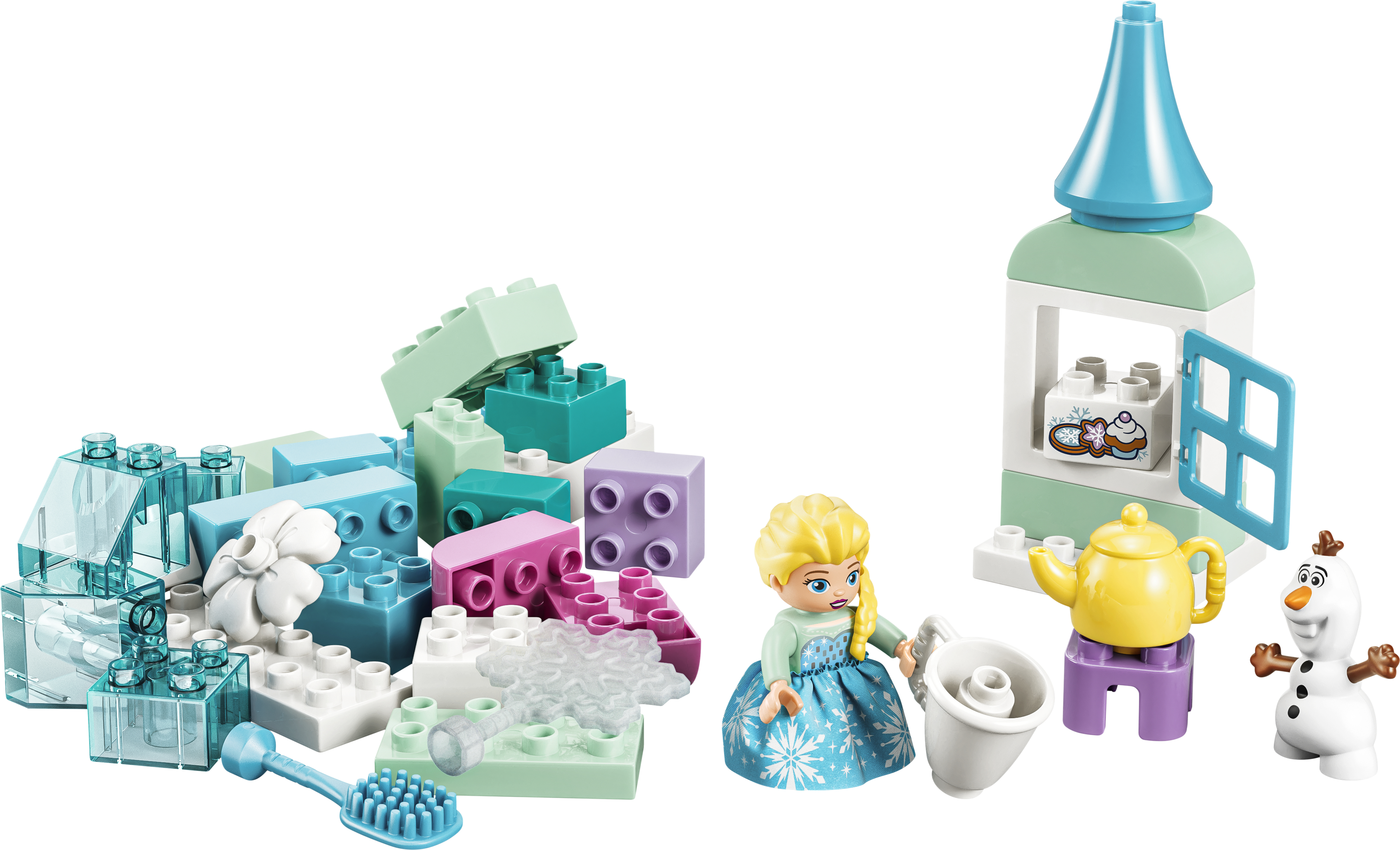 LEGO 10462 DUPLO Коробка для творчого конструювання Крижане серце з Ельзою й Олафомфото
