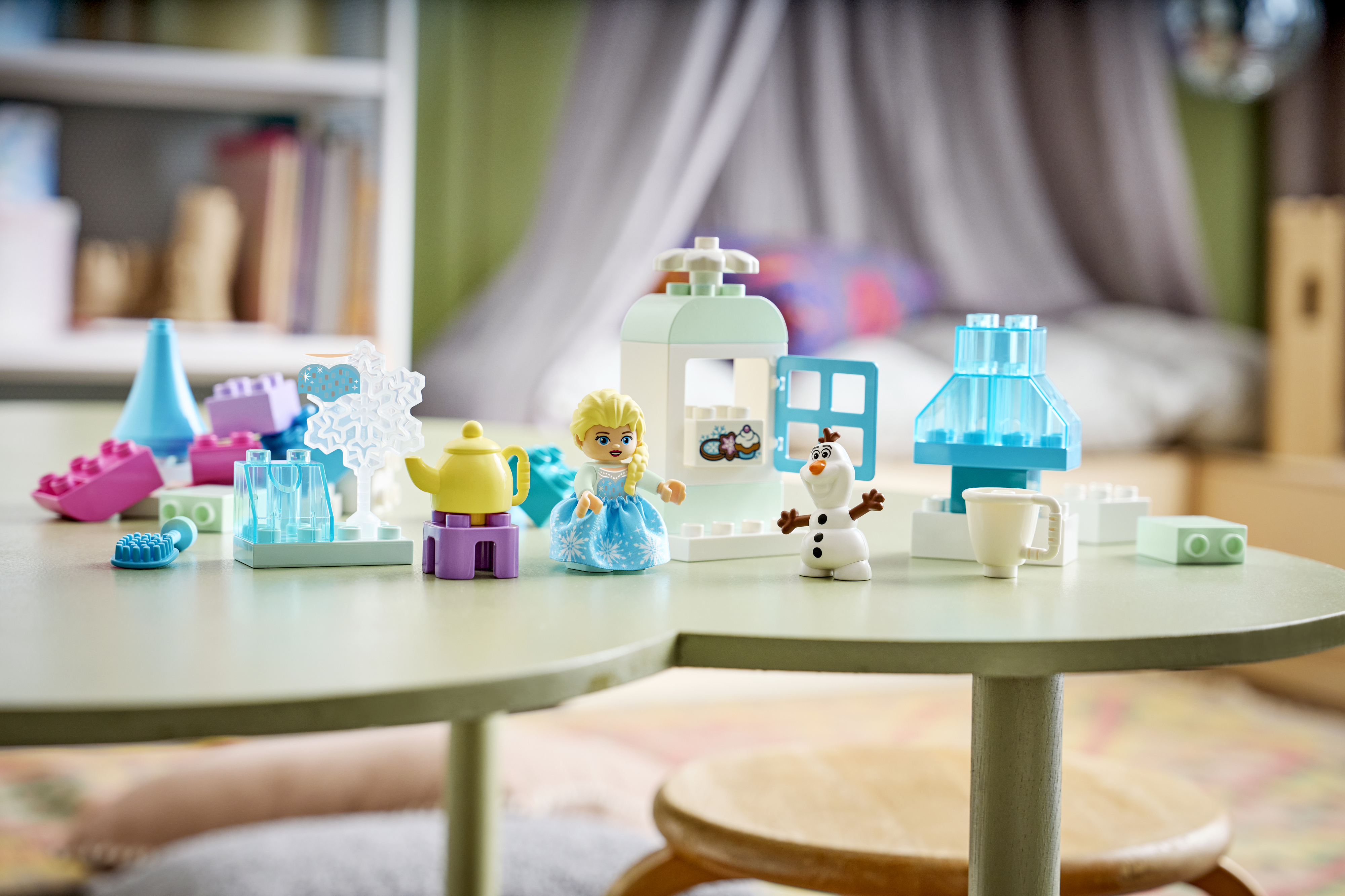 LEGO 10462 DUPLO Коробка для творчого конструювання Крижане серце з Ельзою й Олафомфото