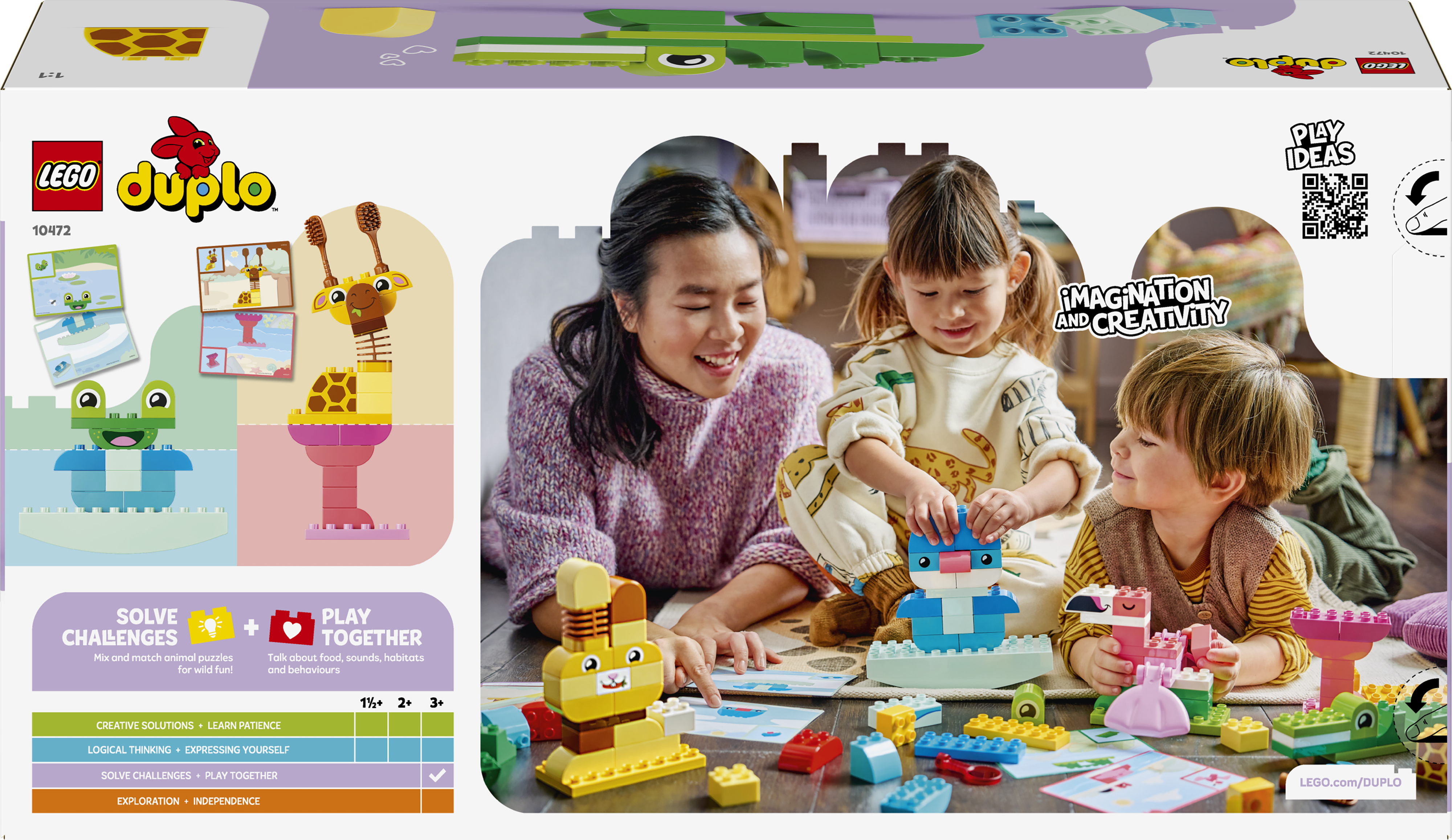 LEGO 10472 DUPLO Игра по строительству животных фото 