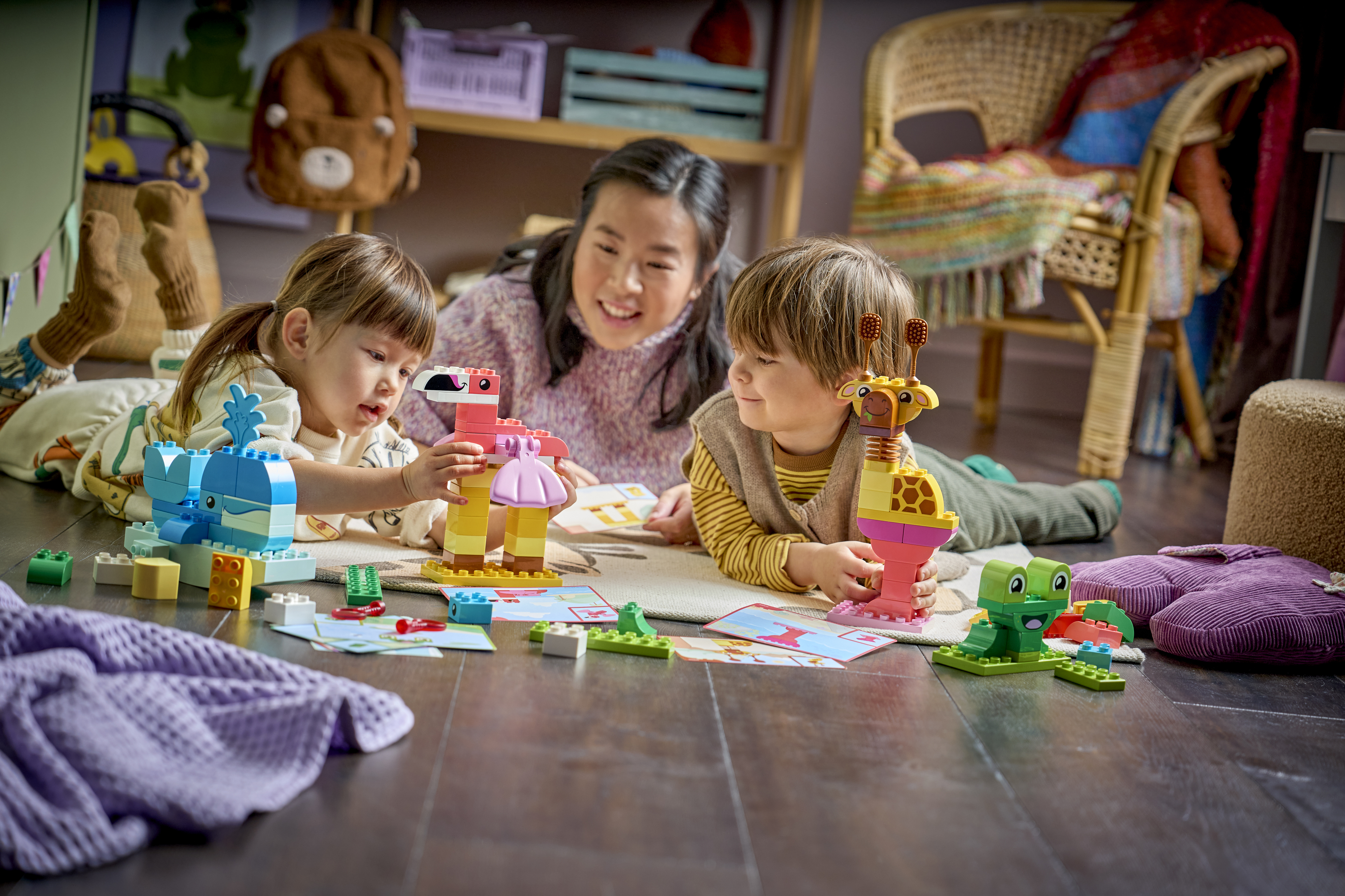 LEGO 10472 DUPLO Игра по строительству животных фото 