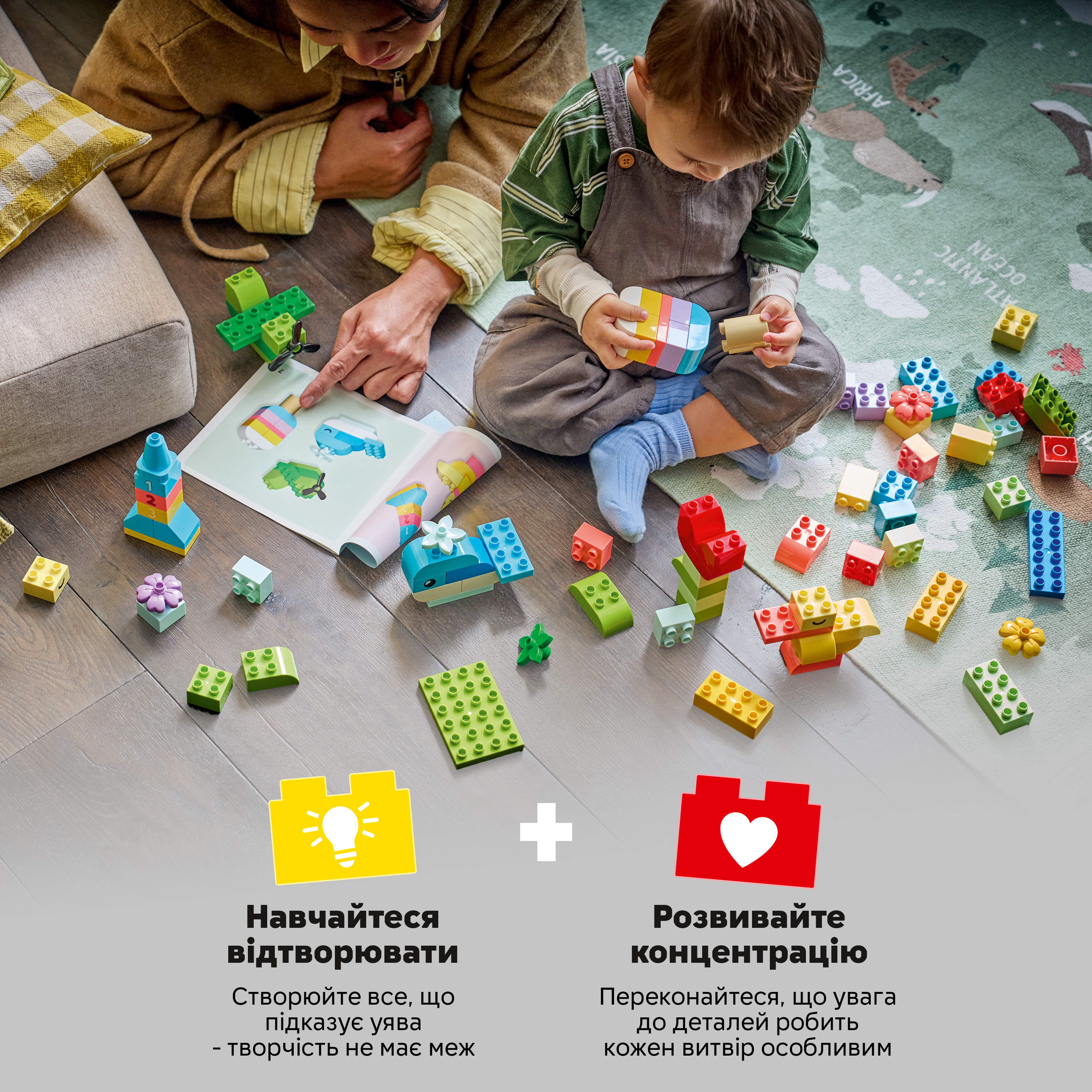 LEGO 10479 DUPLO Коробка кубиков для ярких творческих сборников фото 