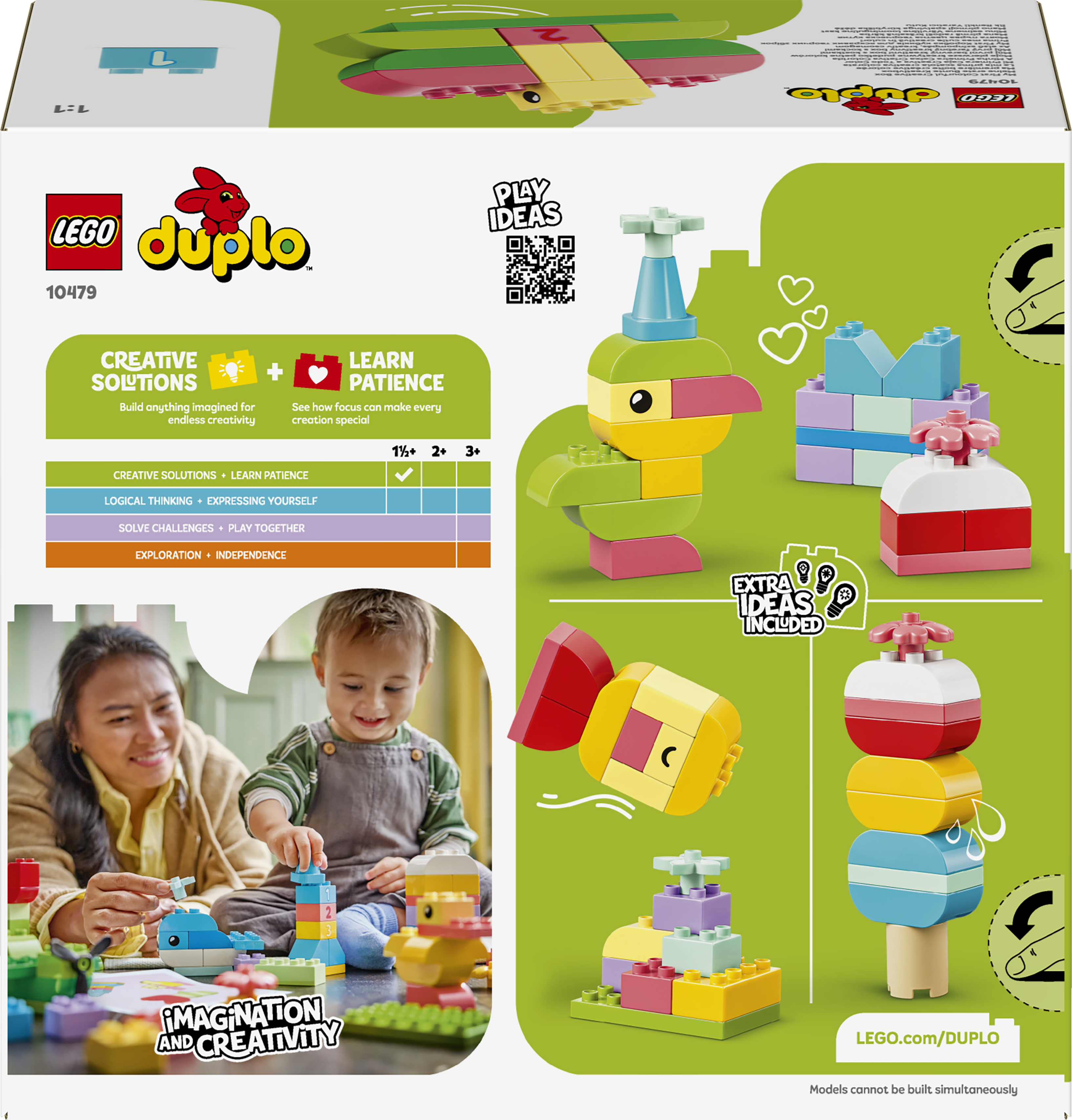 LEGO 10479 DUPLO Коробка кубиков для ярких творческих сборников фото 