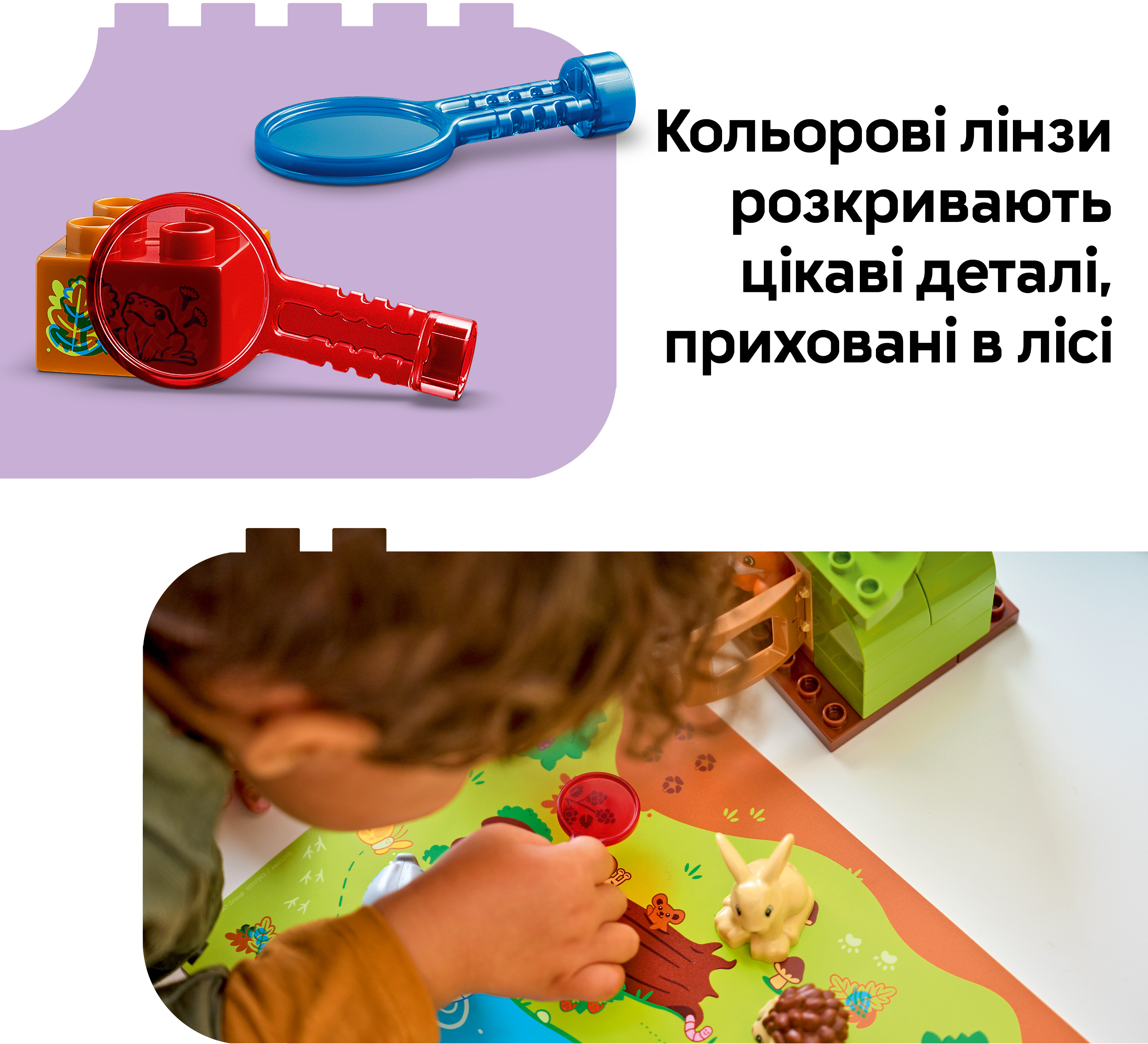 LEGO 10480 DUPLO Лес открытий с дикими животными фото 6