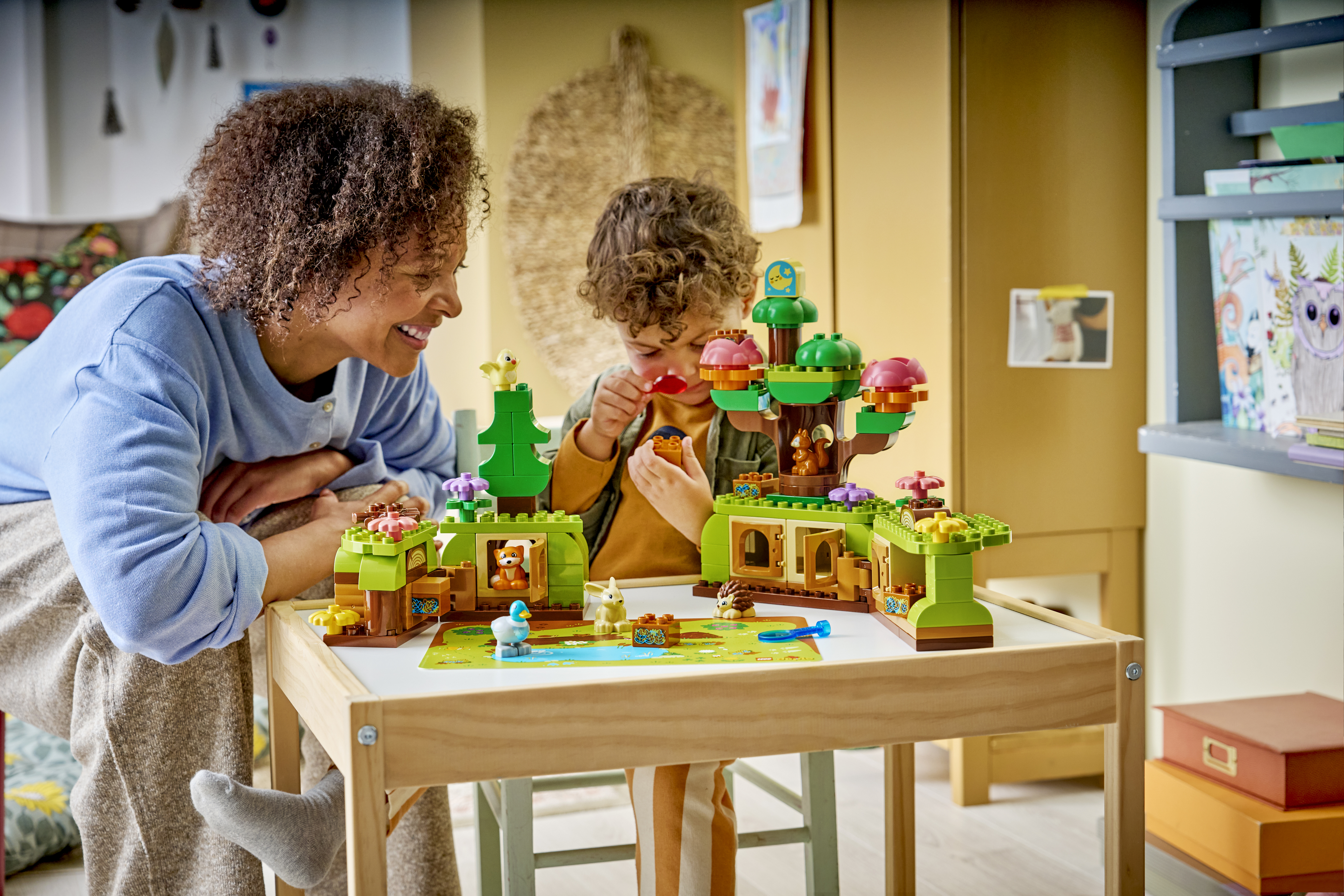 LEGO 10480 DUPLO Лес открытий с дикими животными фото 9